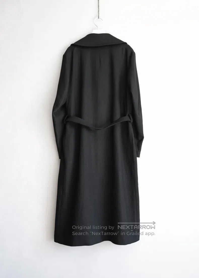 Yohji Yamamoto YOHJI YAMAMOTO Stand Collar Belted Coat Size US S / EU 44-46 / 1 - 5 Thumbnail