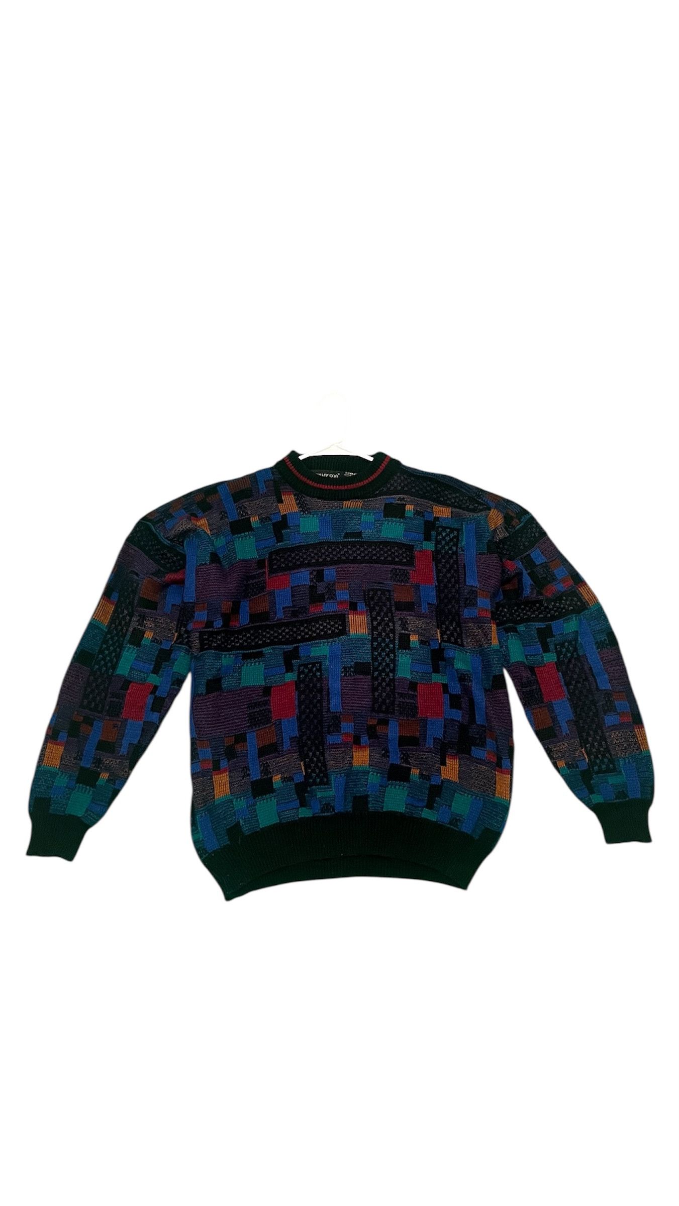 Botany 500 × Vintage Vintage 80s Botany 500 Retro Acrylic Sweater Size US XL / EU 56 / 4 - 1 Thumbnail