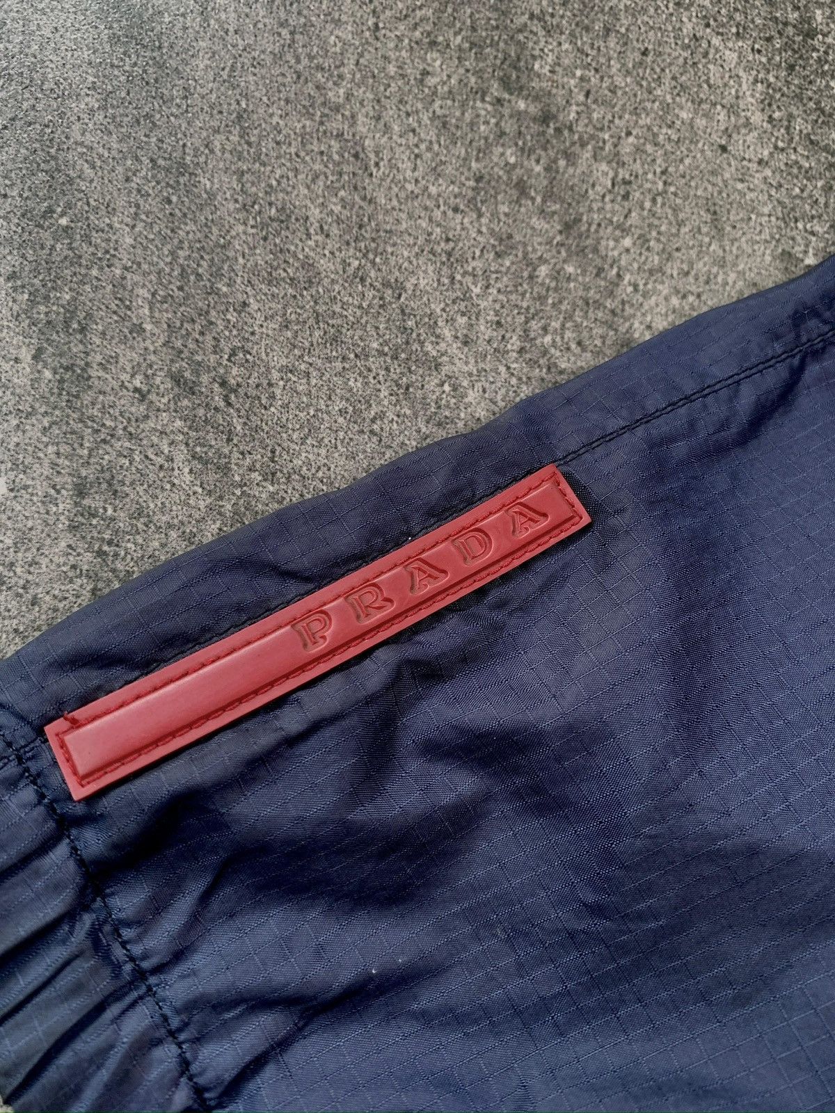 Prada FREE IMPORT TAX 2000s Red Tab Nylon Track Jacket Size US XL / EU 56 / 4 - 4 Thumbnail