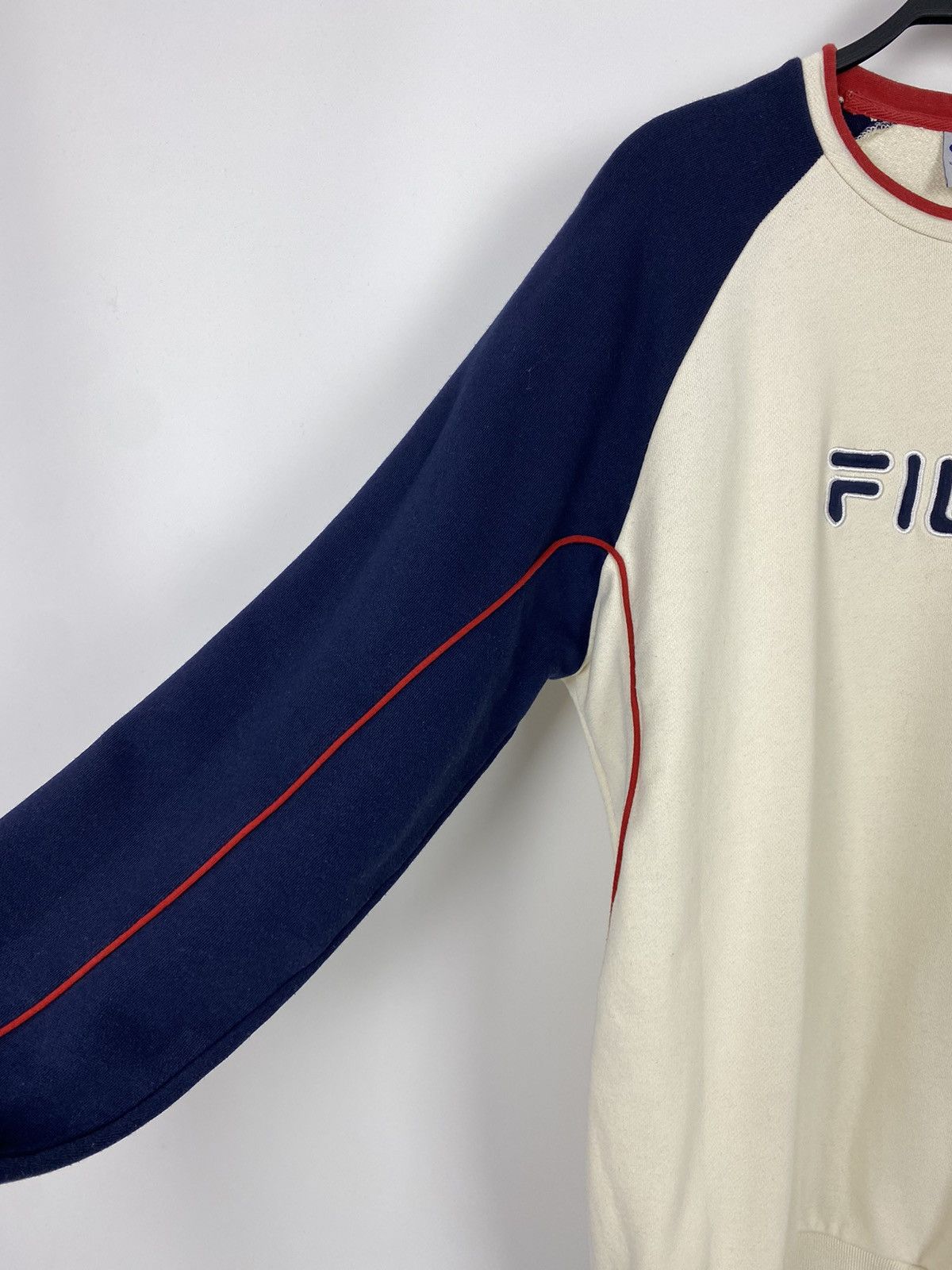 Fila Y2K Vintage Fila Embroidered Logo Two Tone Sweatshirt Size US M / EU 48-50 / 2 - 5 Thumbnail