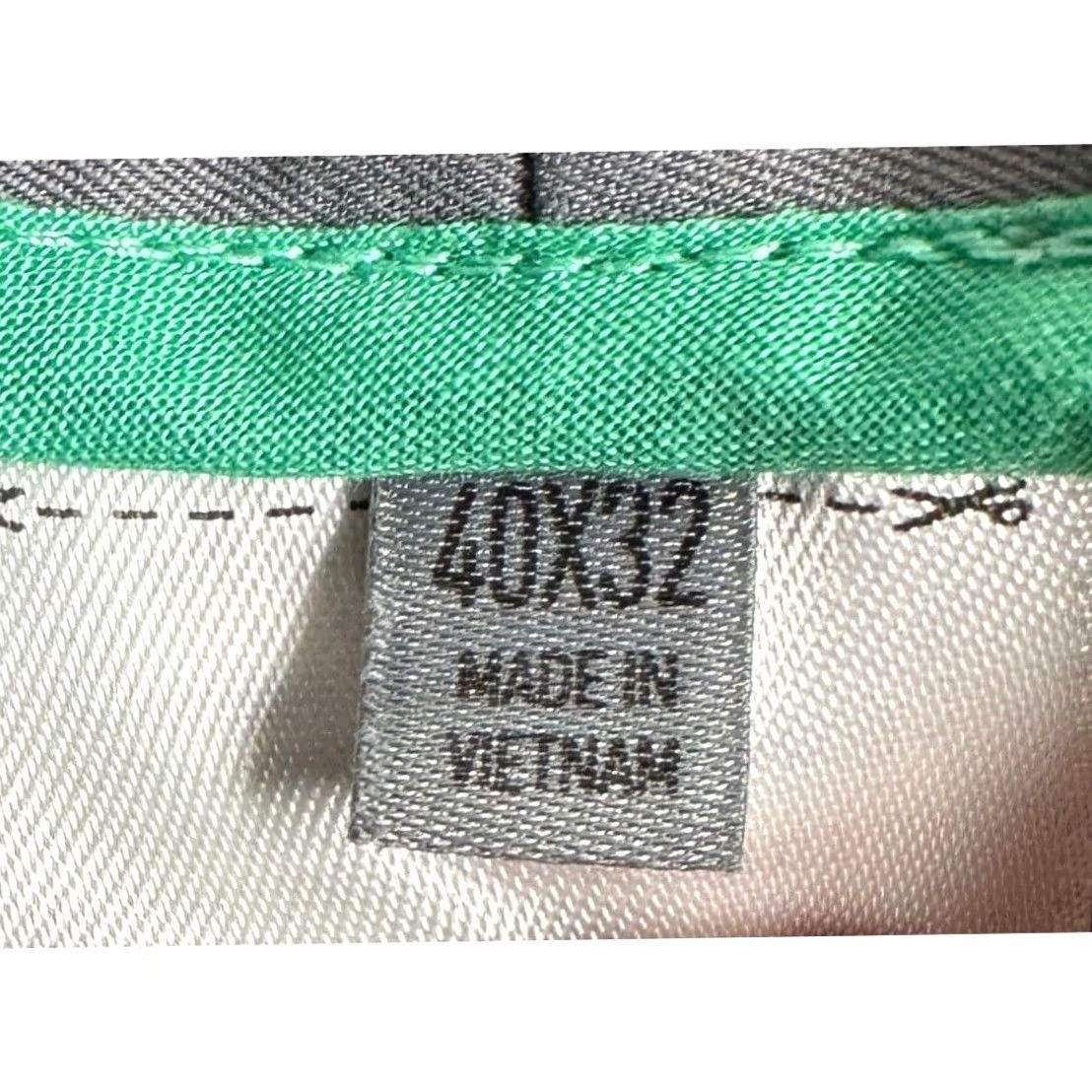 Adidas Adidas Pants Mens 40X32 Grey Chino Golf Performance Flat Front Straight Leg Logo Size US 40 / EU 56 - 4 Thumbnail