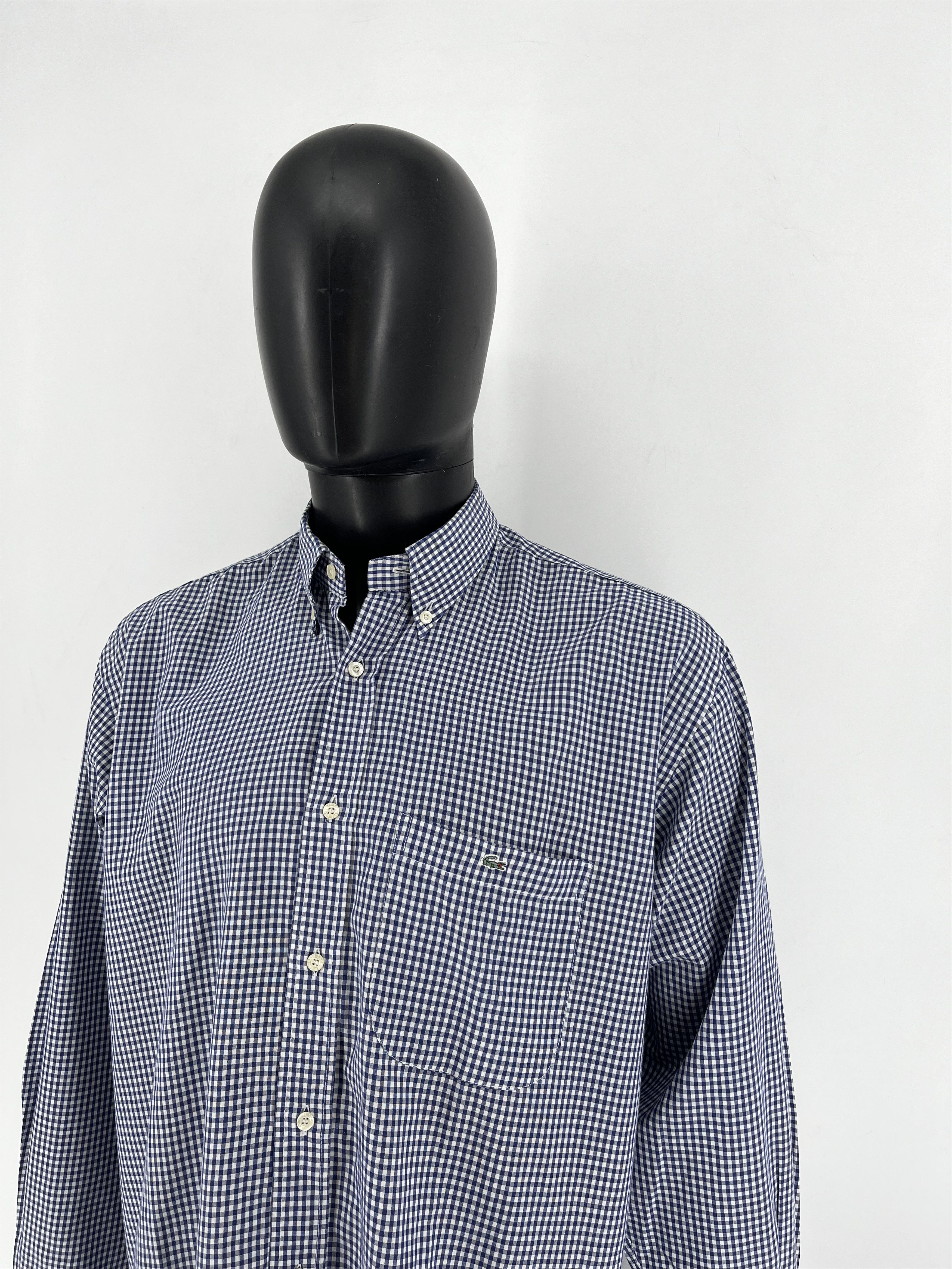 Lacoste Lacoste Long Sleeve Button Down Shirt Plaid Collared Size US M / EU 48-50 / 2 - 4 Thumbnail