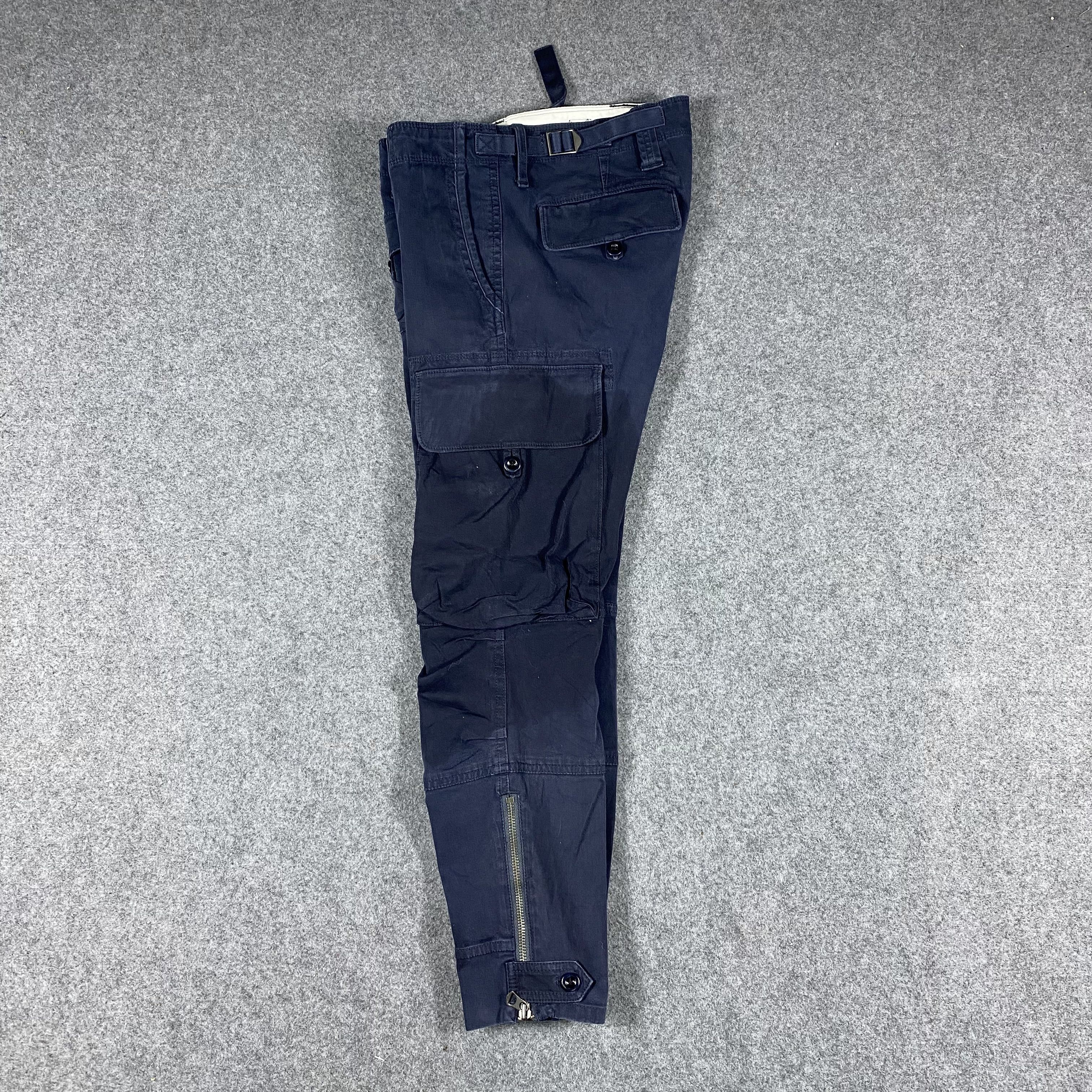 Polo Ralph Lauren Polo Ralph Lauren Multipocket Cargo Pants Tactical Size US 29 - 10 Thumbnail