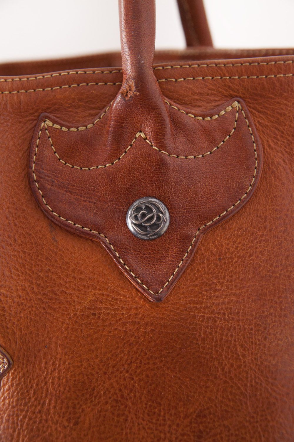 Chrome Hearts Chrome Hearts leather tote bag w cross patch Size ONE SIZE - 7 Thumbnail