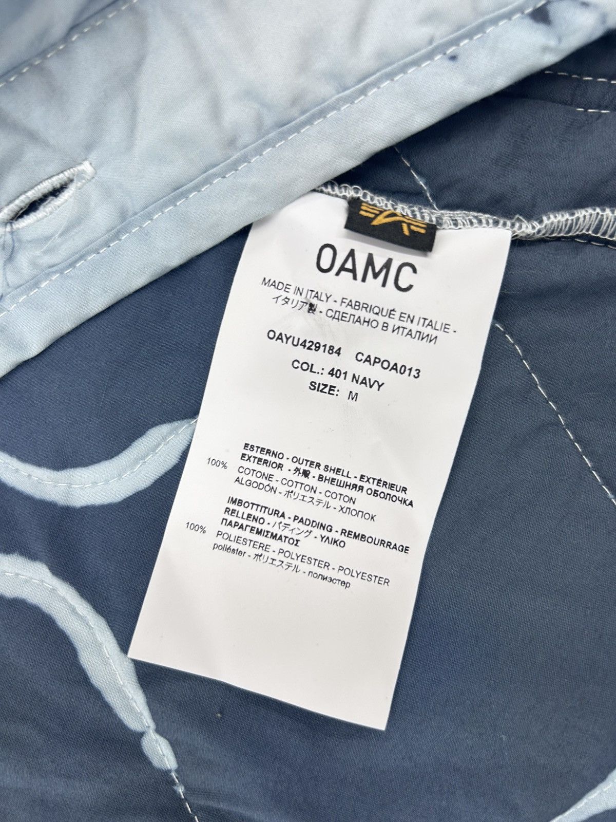 OAMC × Union LA OAMC x Union LA 30th Anniversary Bomber Jacket size Medium Size US M / EU 48-50 / 2 - 6 Thumbnail