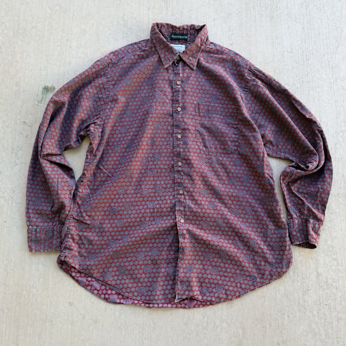 Gitman Bros. Vintage Gitman Bros Shirt Paisley All Over Print Made In USA Size US XL / EU 56 / 4 - 1 Thumbnail