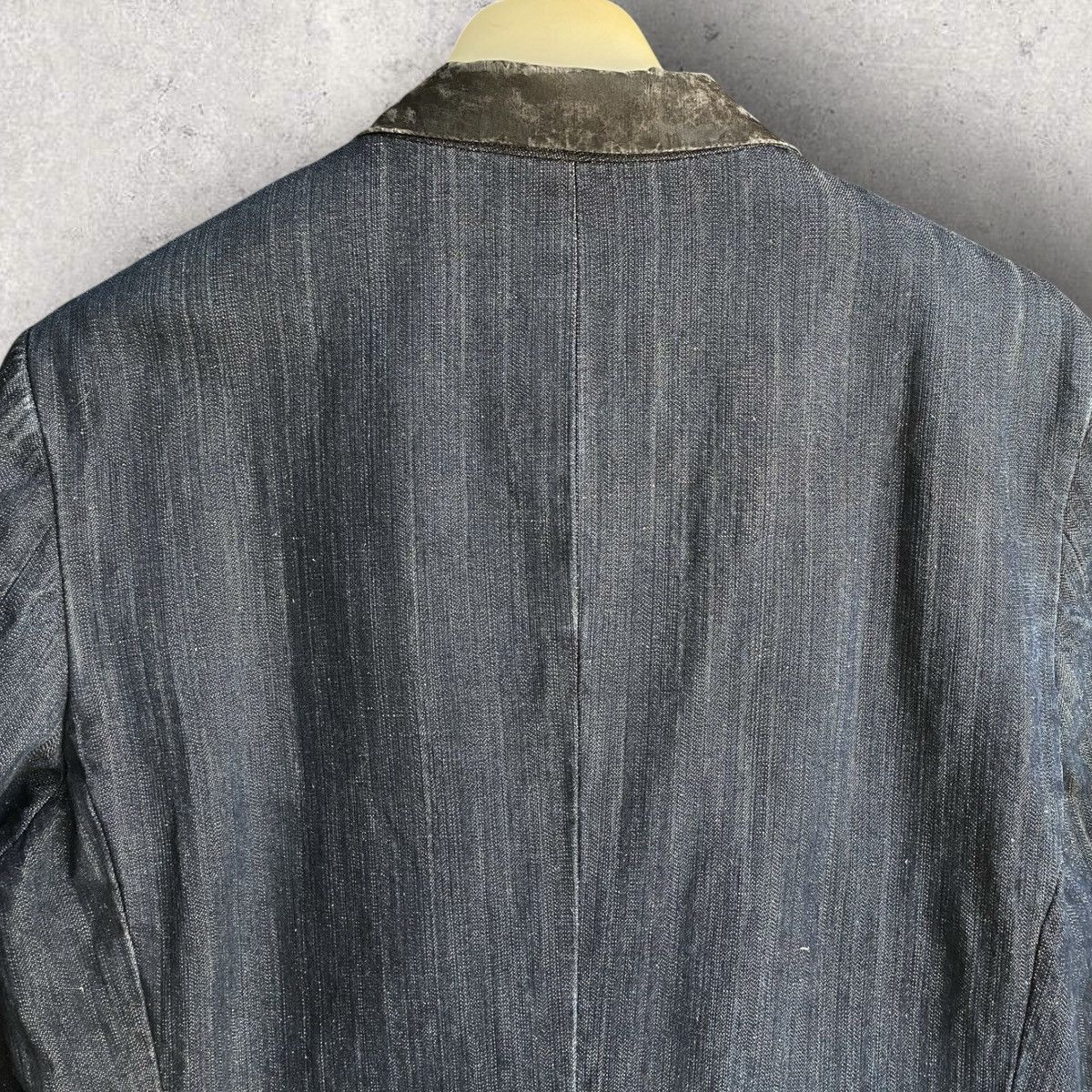 Comme des Garcons Homme SS07 Painted Collar Blazer Jacket Size US M / EU 48-50 / 2 - 5 Thumbnail