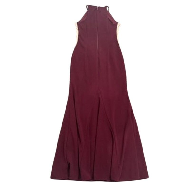 Lulus Lulus Romanticism Maxi Dress in Burgundy, Size XL Size XL / US 12-14 / IT 48-50 - 6 Thumbnail