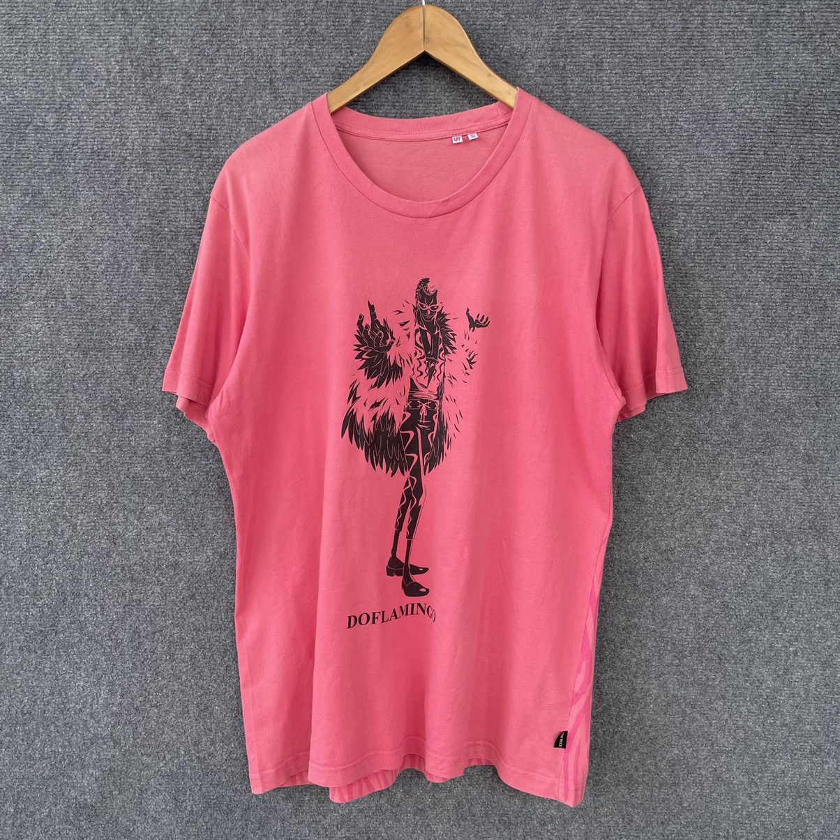 Anime × Japanese Brand × One Piece Anime One Piece Donquixote Doflamingo Overprint T Shirt Size US L / EU 52-54 / 3 - 1 Thumbnail