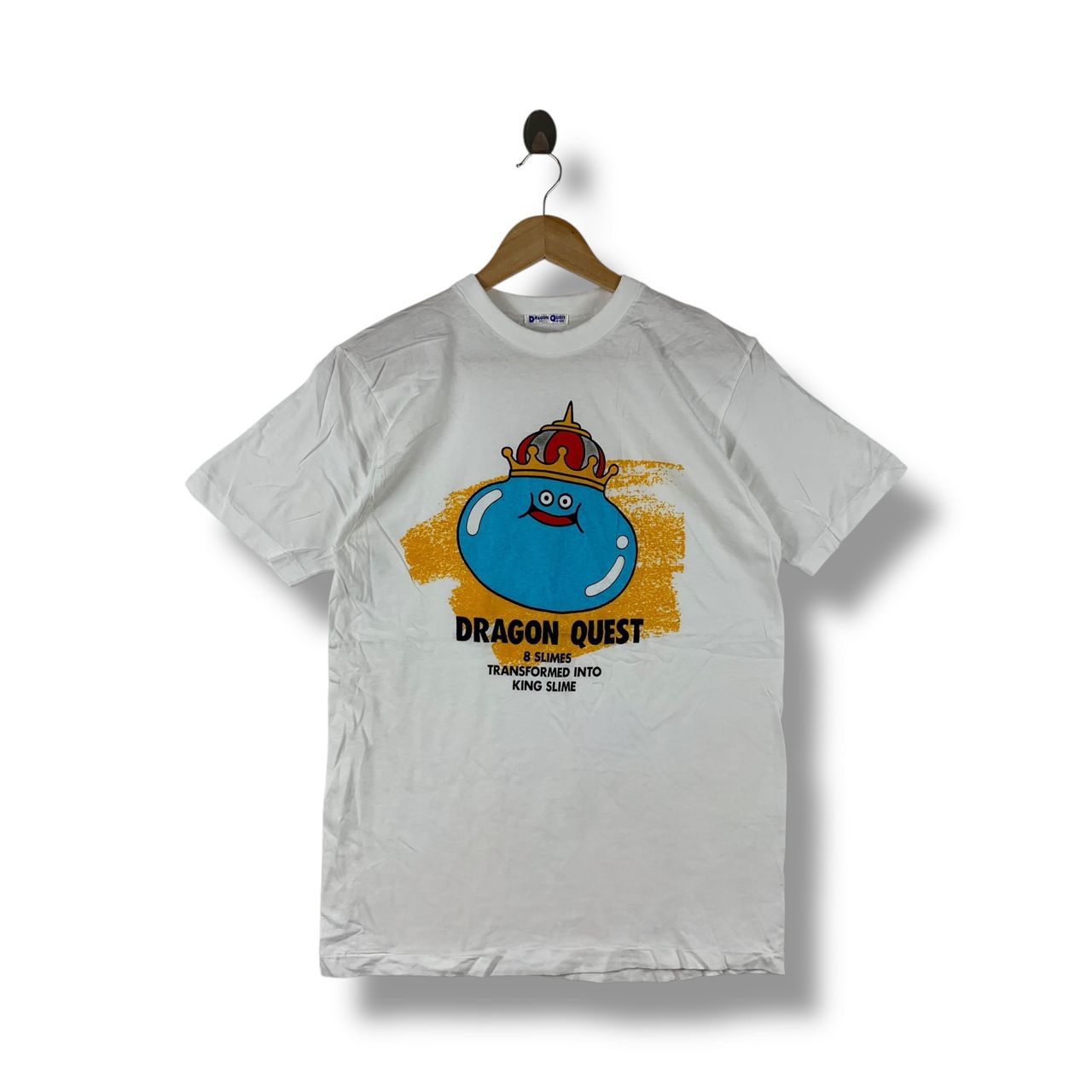 Anime × Japanese Brand × Vintage Vintage 90s DRAGON QUEST King Slime video games printed tee Size US L / EU 52-54 / 3 - 1 Thumbnail
