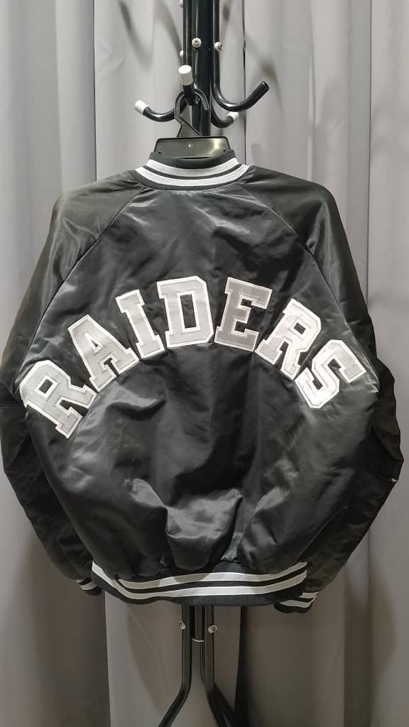 Vintage Raiders Varsity Jacket