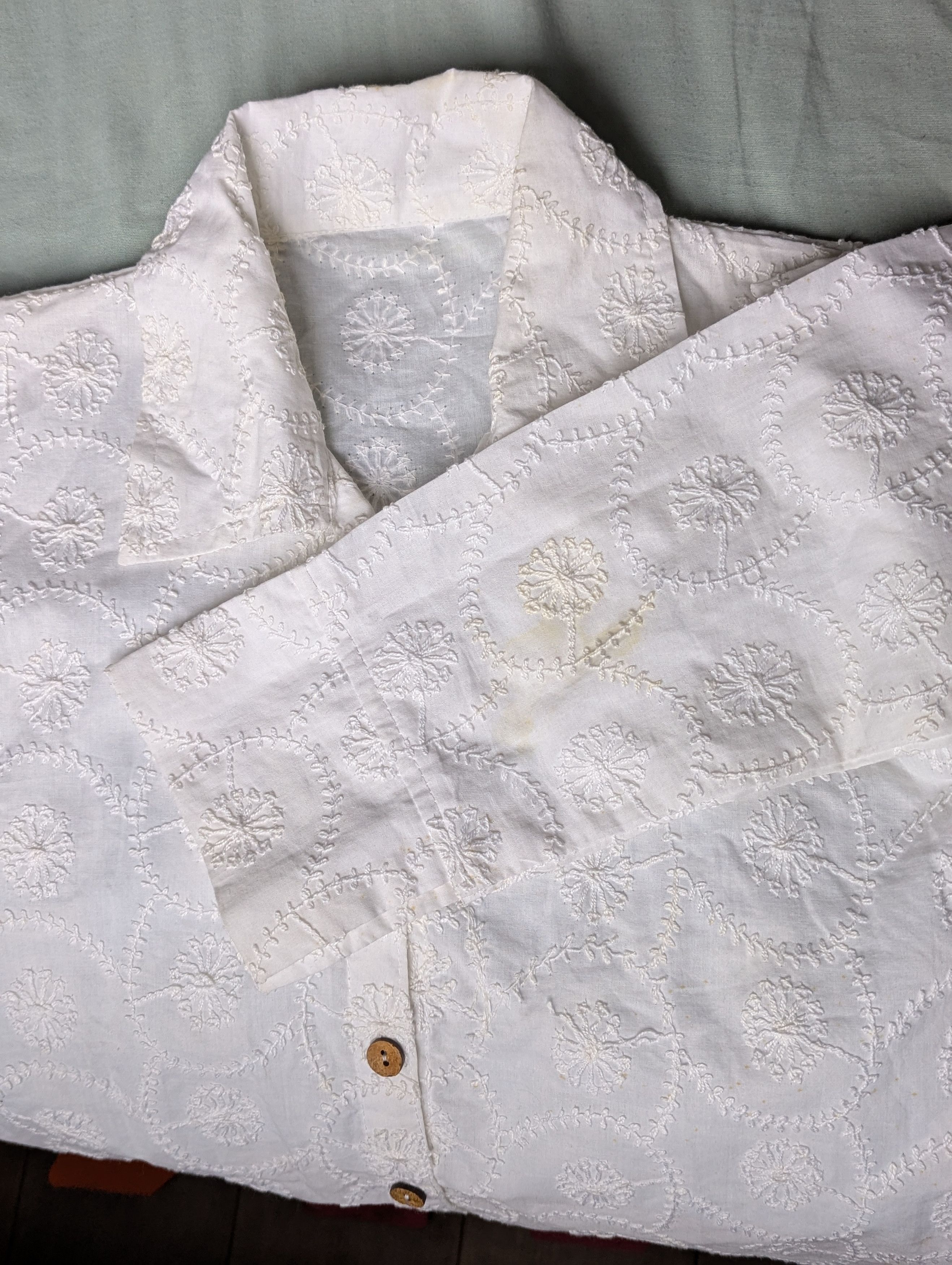 Other Cotton white thread embroidery Size M / US 6-8 / IT 42-44 - 5 Thumbnail