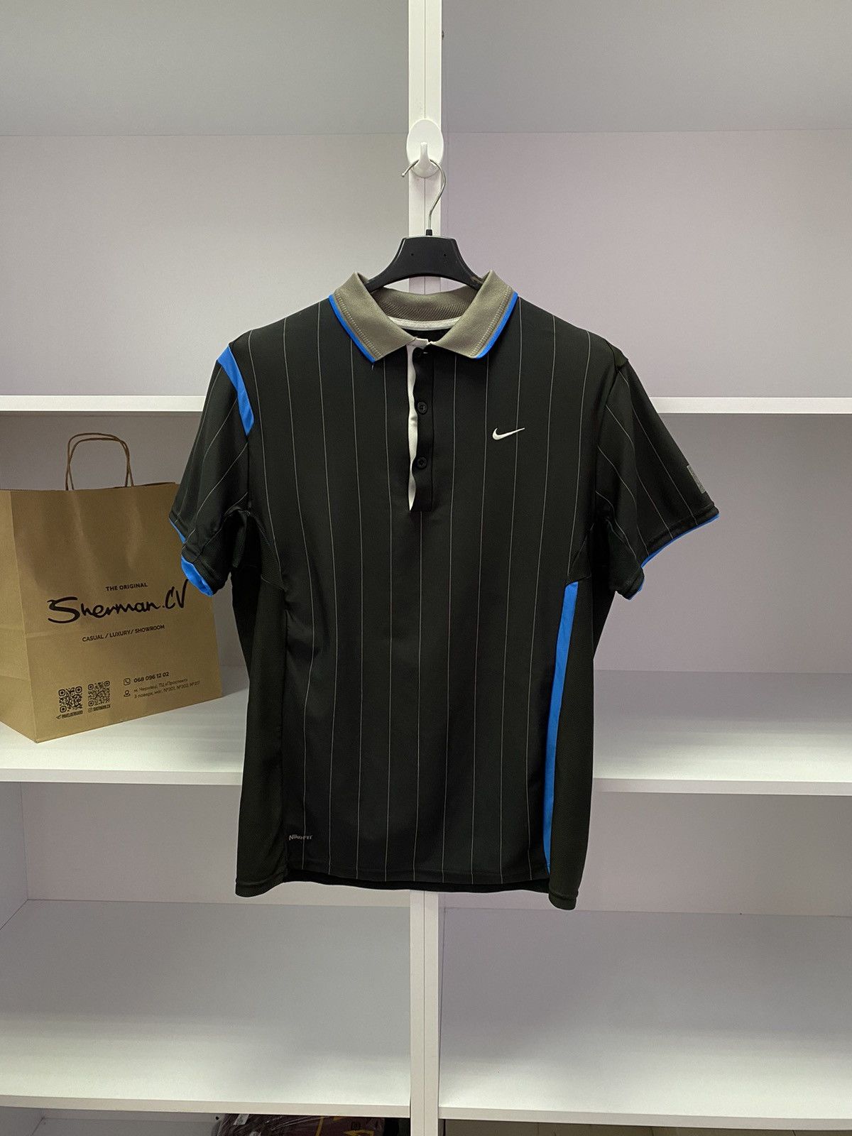 Nike × Vintage Vintage Nike Tennis Jersey Size US M / EU 48-50 / 2 - 1 Thumbnail