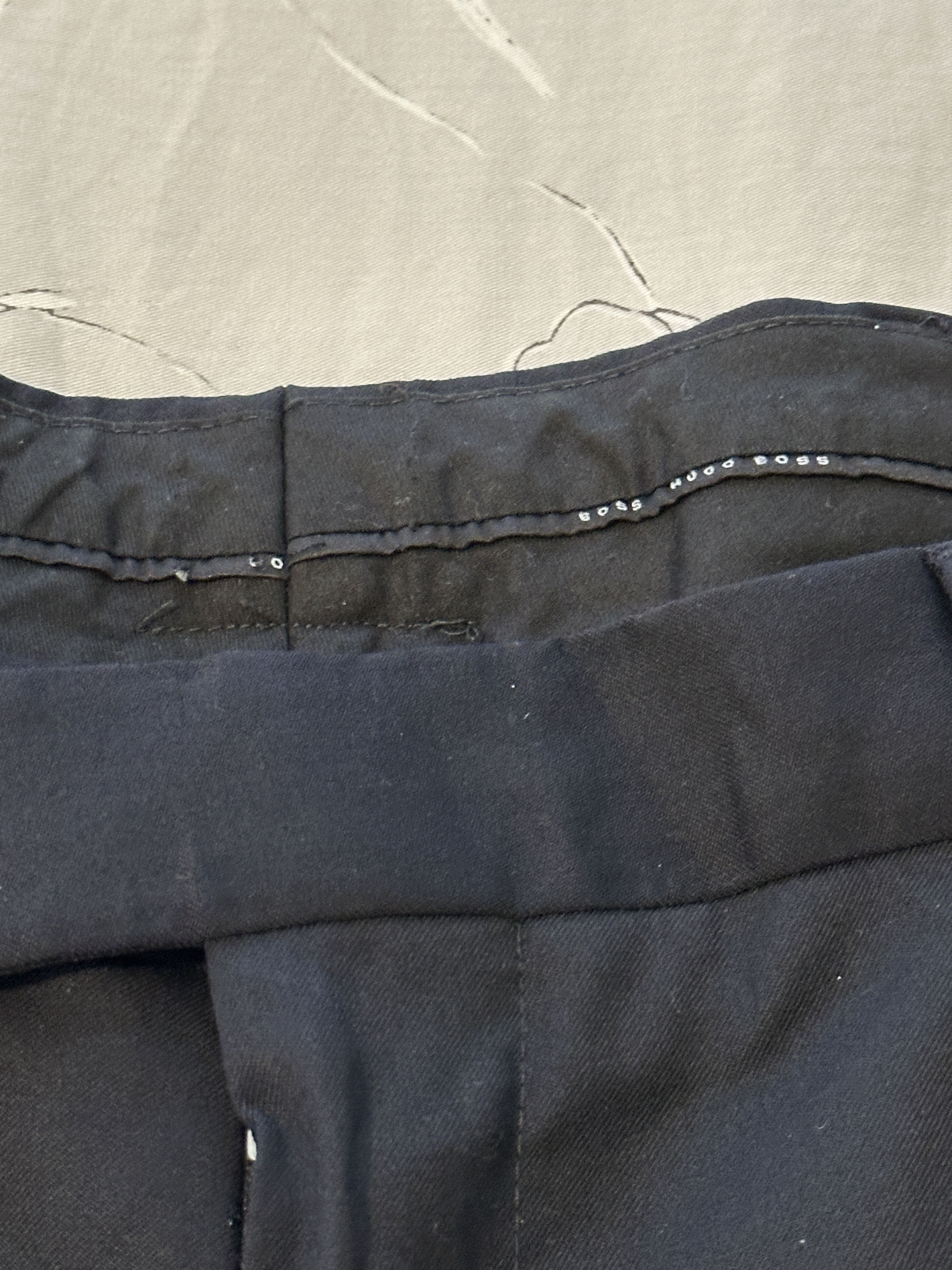 Hugo Boss Hugo Boss Men's Black Regular Fit Pants Size 36/32 Size US 36 / EU 52 - 3 Thumbnail