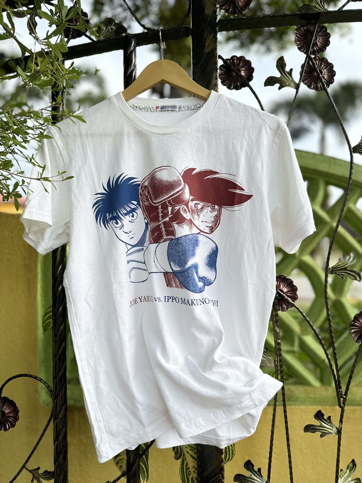 Japanese Brand Uniqlo x Manga Joe Yabuki vs Ippo Makunouchi Fighter Tee. Size US M / EU 48-50 / 2 - 1 Thumbnail