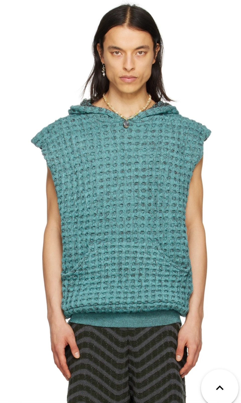 Designer Isa Boulder Teal Blue Hoodie Medium New with Tags Size US M / EU 48-50 / 2 - 2 Thumbnail