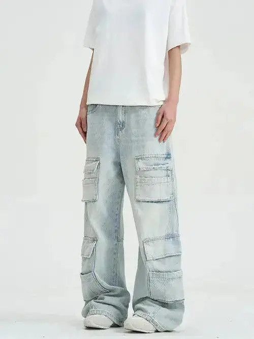 VIBE Cargo Stack Denim Jeans Size US 30 / EU 46 - 5 Thumbnail