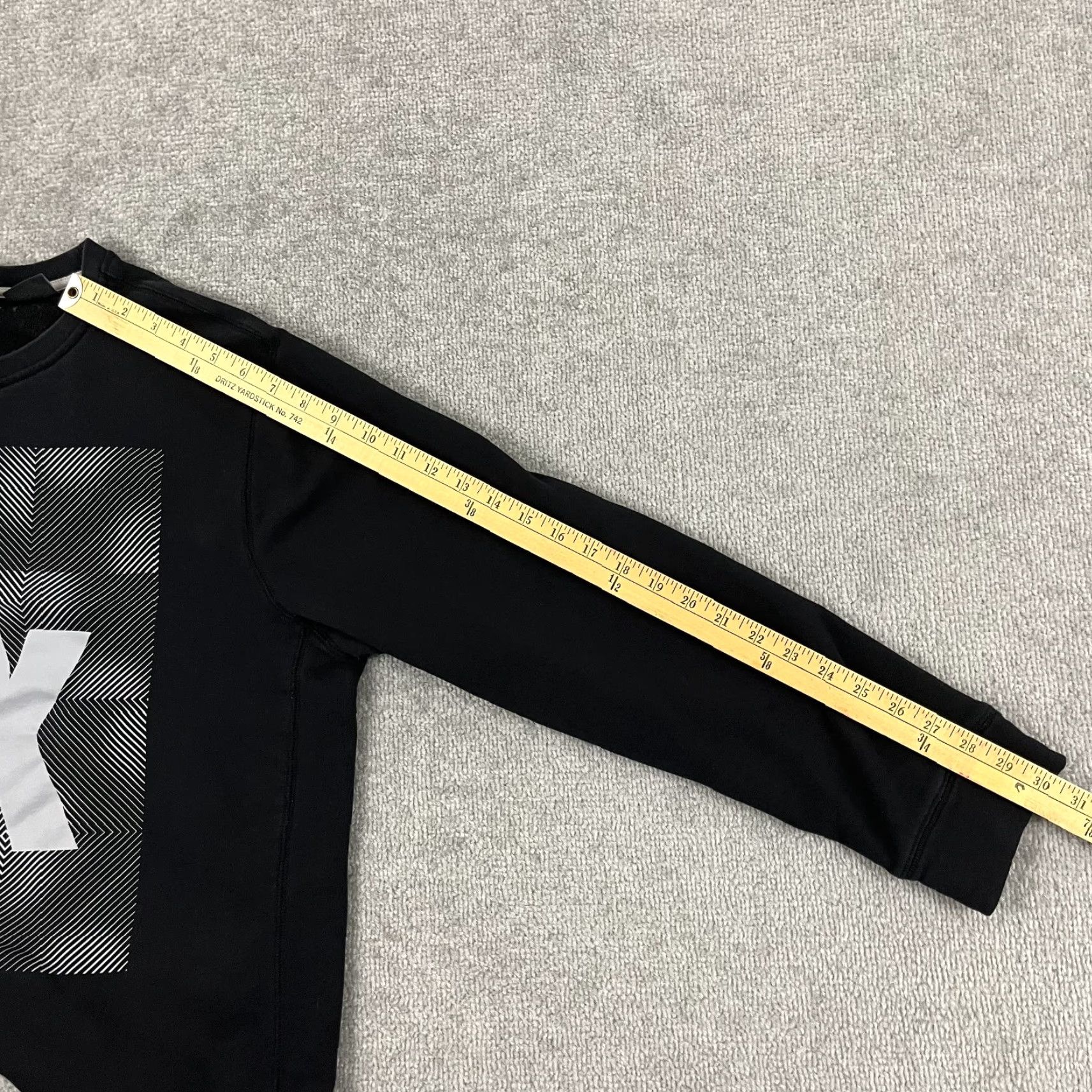 Armani Exchange Armani Exchange Sweatshirt Adult Mens XL Black Graphic Crew Neck Pullover Jumper Size US XL / EU 56 / 4 - 6 Thumbnail