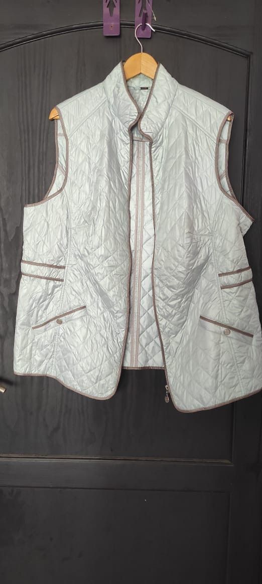 Other Barbara Lebek Vest Light Green Designed In Germany Size XXL / US 16-18 / IT 52-54 - 4 Thumbnail