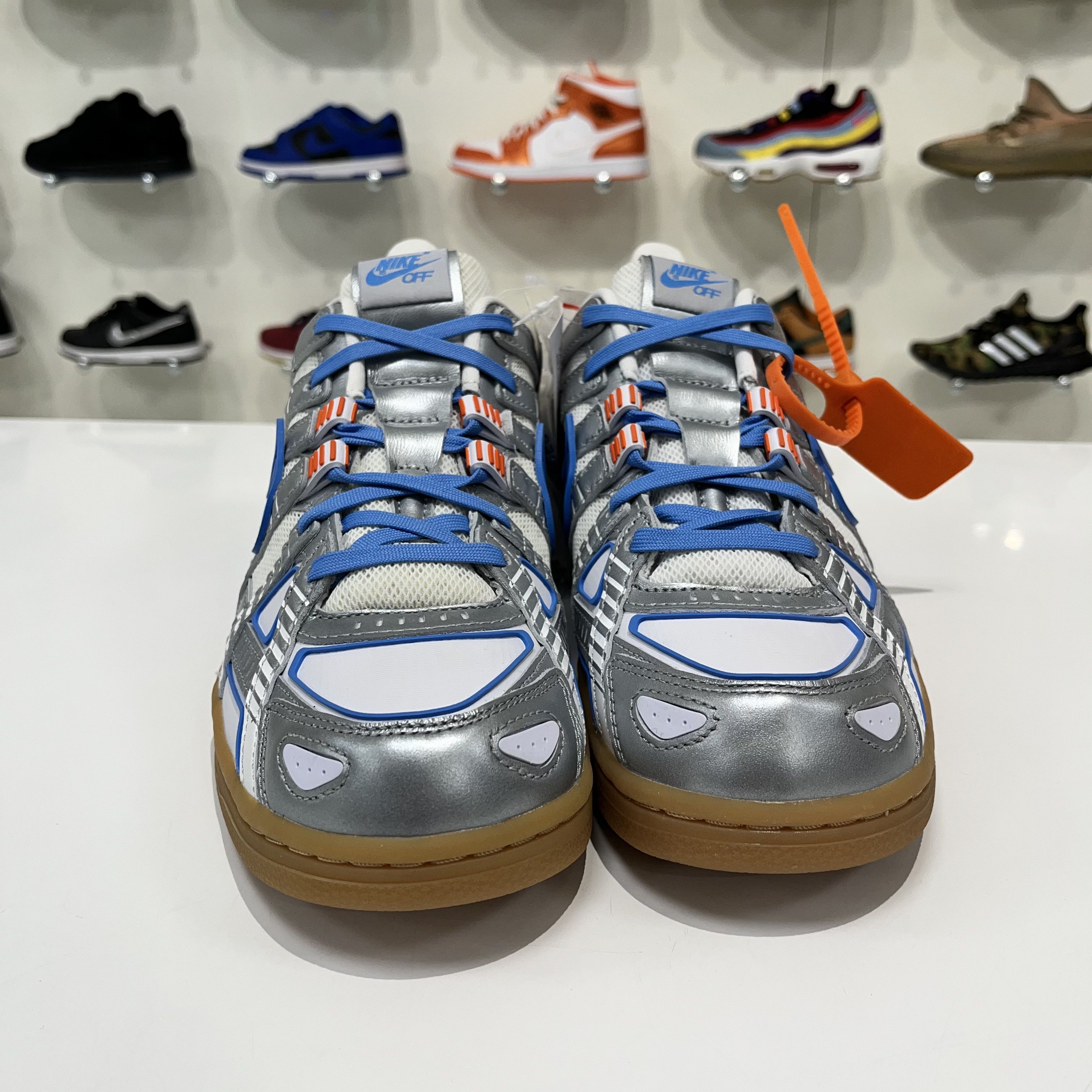 Nike × Off-White NIKE DUNK RUBBER LOW X OFF-WHITE UNIVERSITY BLUE Size US 9.5 / EU 42-43 - 9 Thumbnail