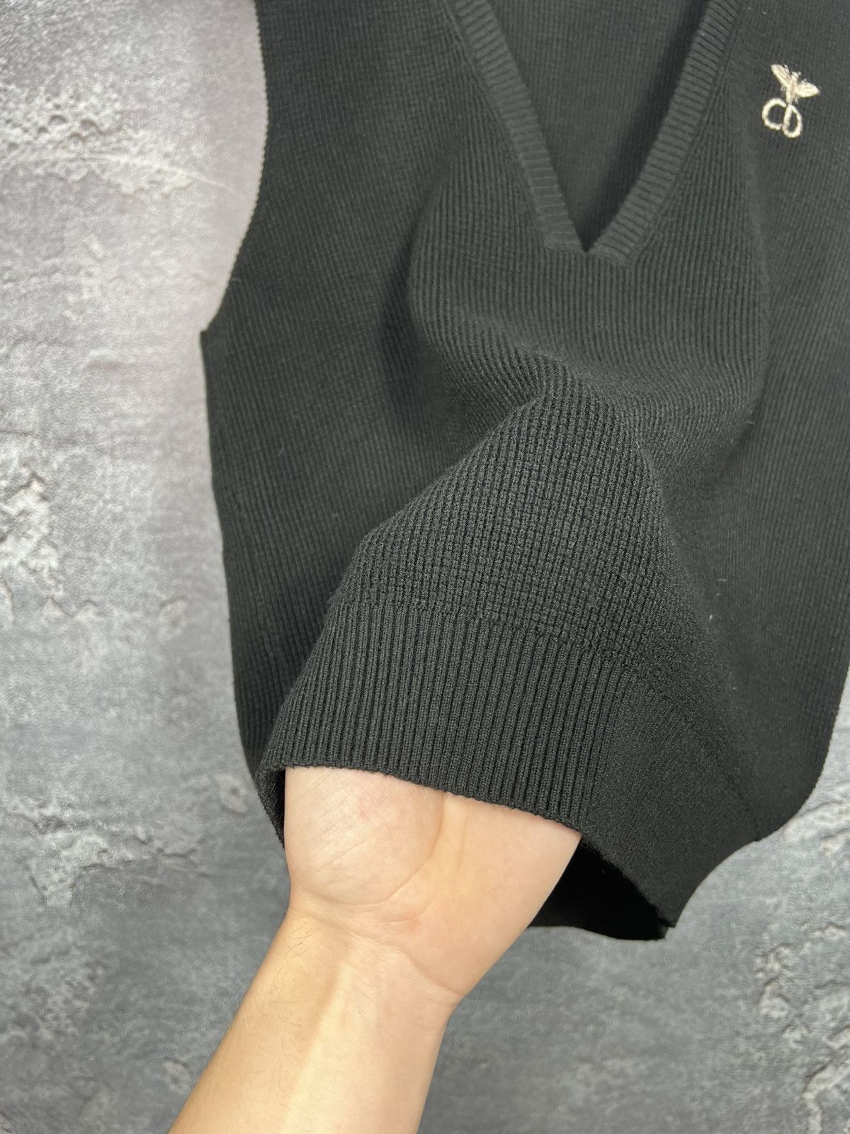 Other Vintage Christian Dior Oversize Cotton Vest With Logo Size S / US 4 / IT 40 - 4 Thumbnail