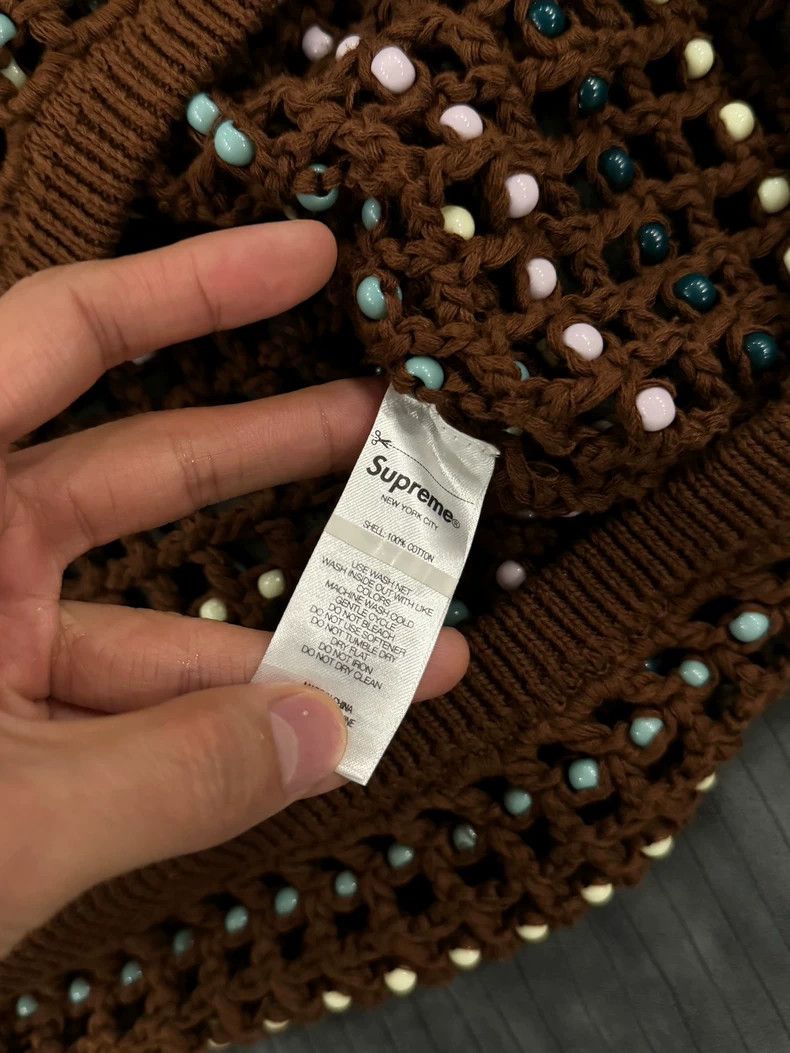 Supreme Supreme size m Beaded sweater vest 2501-Nextarrow Size 36R - 4 Thumbnail