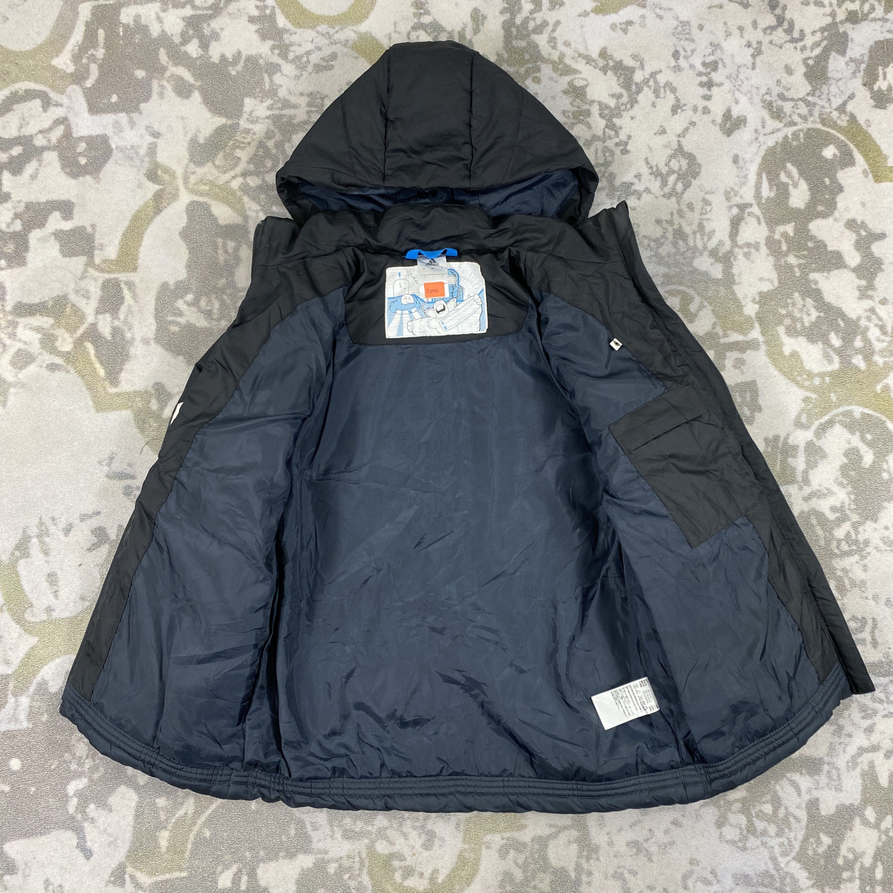 Adidas Adidas Black Puffer Small Jacket- J390 Size US S / EU 44-46 / 1 - 3 Thumbnail