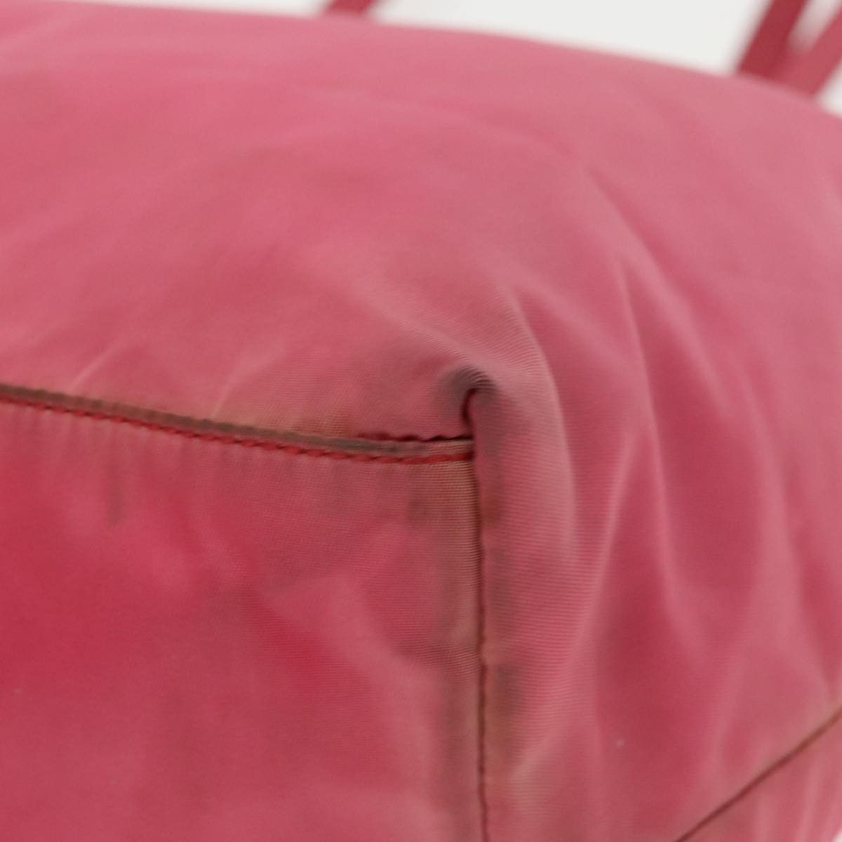 Prada PRADA Tote Bag Nylon Pink Silver Size ONE SIZE - 9 Thumbnail