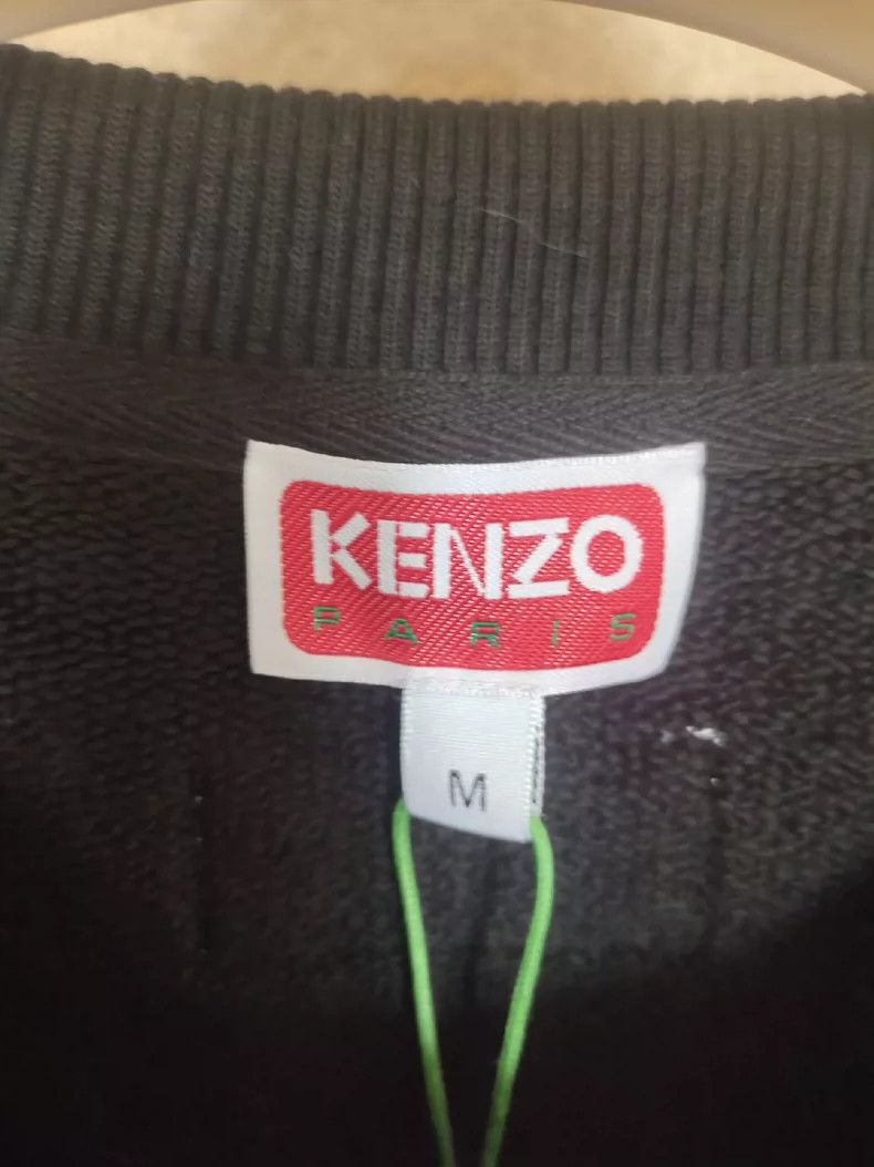 Kenzo KENZO Tiger head pattern casual round neck hoodie Size US M / EU 48-50 / 2 - 3 Thumbnail