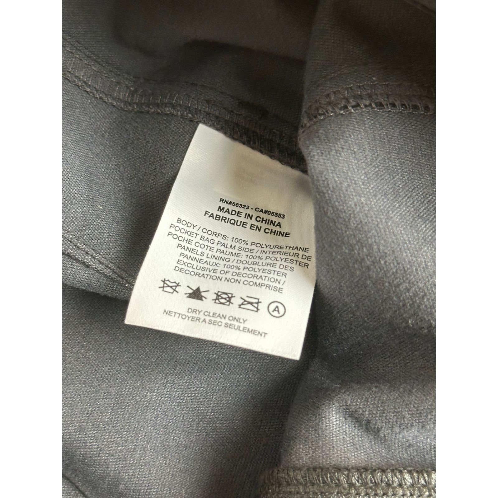 Jordan Brand Jordan Black Leather Cargo Pants Size S CW6485-010 - New Size 26" / US 2 / IT 38 - 9 Thumbnail