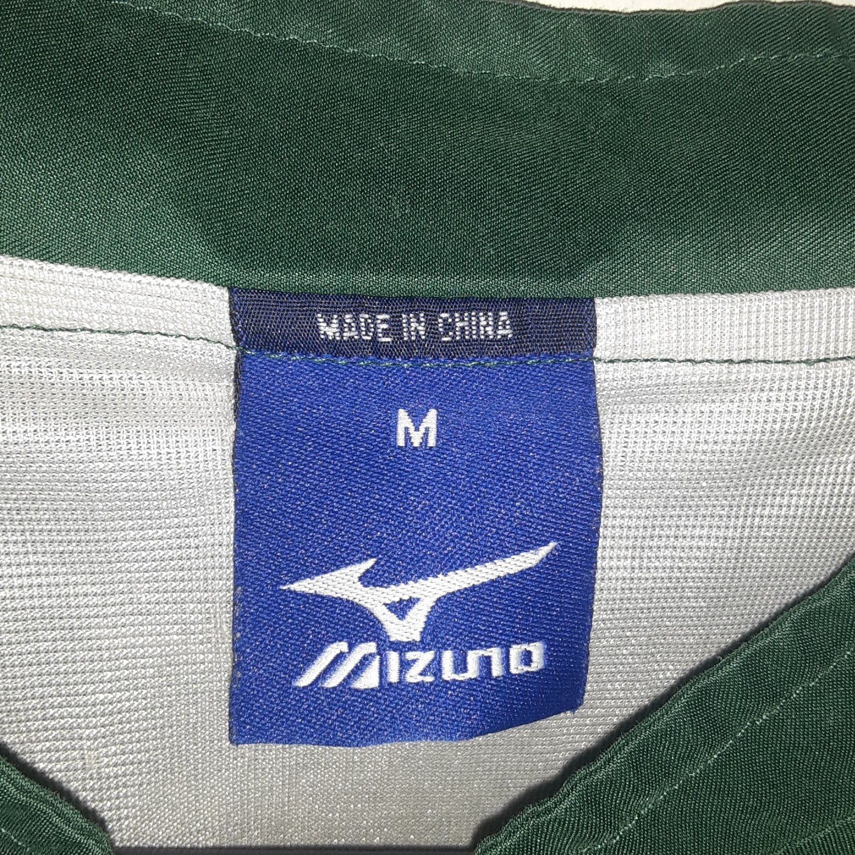 Mizuno VINTAGE Mizuno Minnesota Twins Mens Green Warm Up Pullover 1/4 Zip Jacket Size M Size US M / EU 48-50 / 2 - 2 Thumbnail