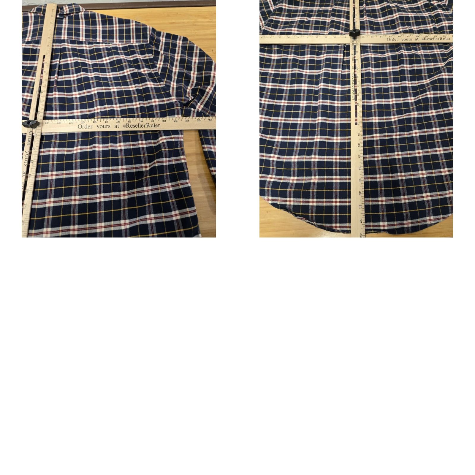 Tommy Hilfiger VINTAGE Tommy Hilfiger Button Shirt Mens Medium Plaid Long Sleeve Cotton Size US M / EU 48-50 / 2 - 8 Thumbnail