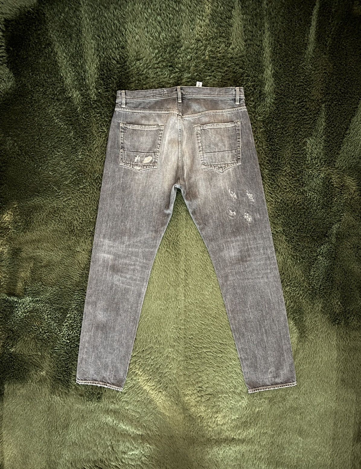 Japanese Brand [34] Spectator Made in Italy 121-003 Distressed Denim Size US 34 / EU 50 - 9 Thumbnail
