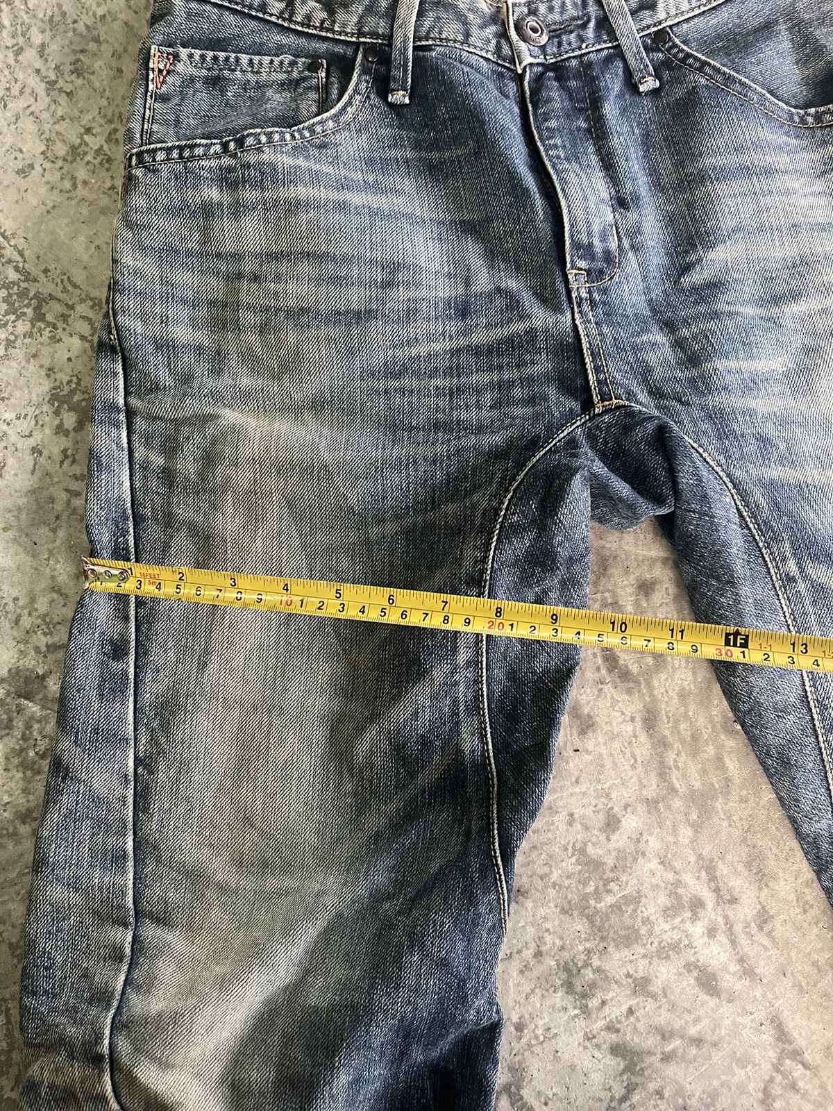 Edwin × Hysteric Glamour × If Six Was Nine Sick Engineering Edwin Denim Size US 31 - 11 Thumbnail