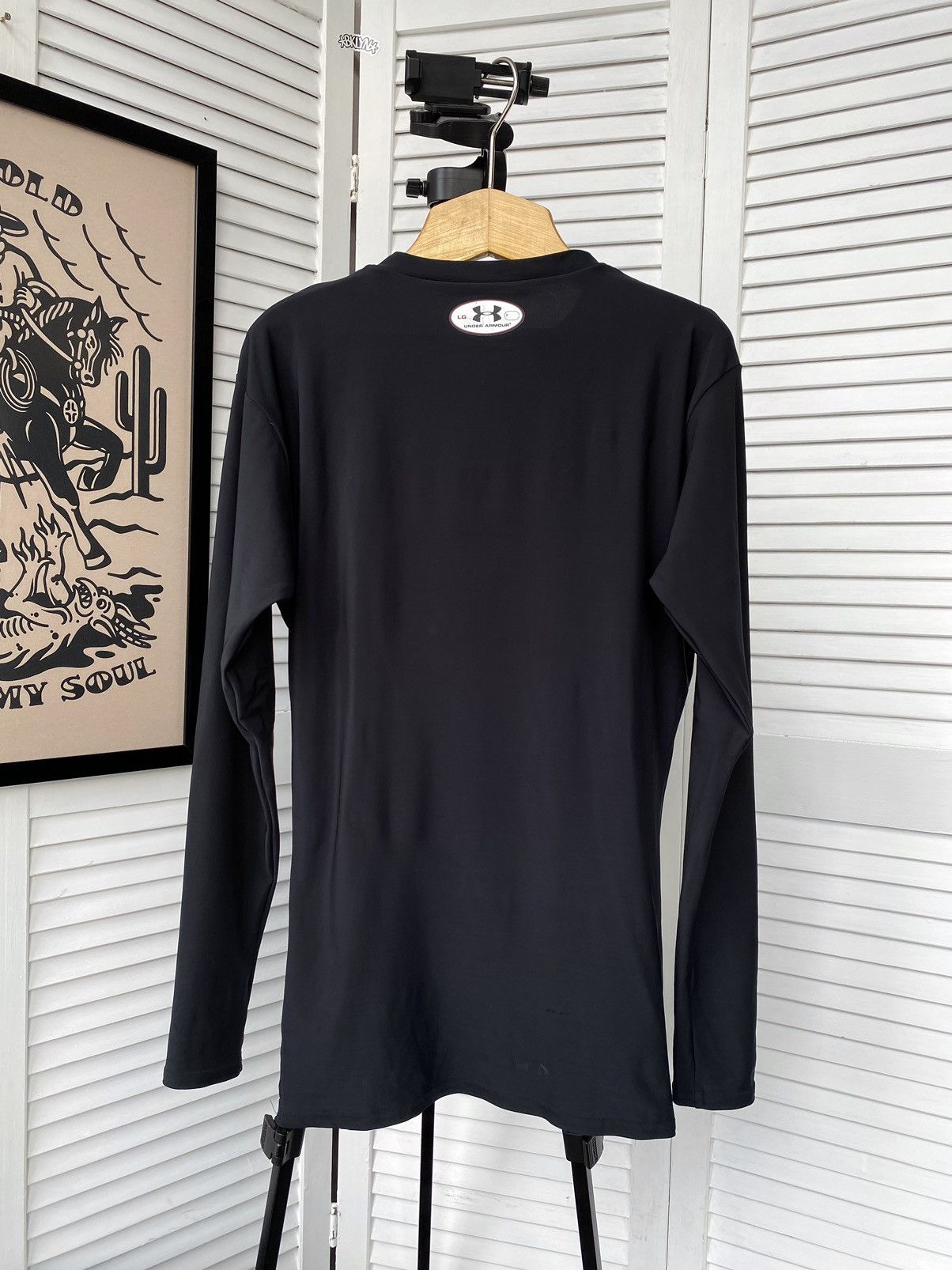 Under Armour × Vintage Vintage Under Armour Compression Running Long Sleeve Size US L / EU 52-54 / 3 - 2 Thumbnail