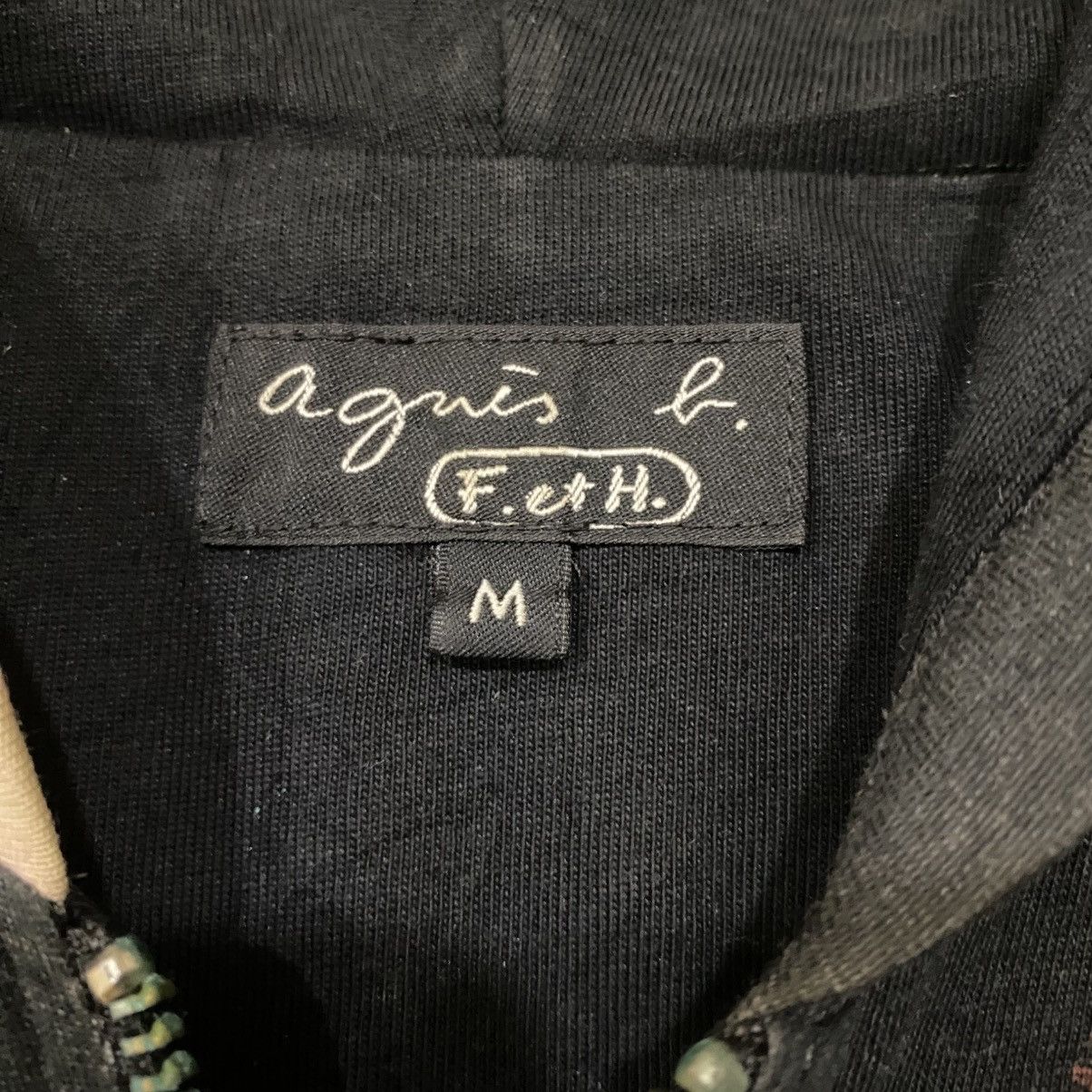 agnes b. Agnès b. cotton "Diagonals" print Aglaë unisex jacket. Size US M / EU 48-50 / 2 - 10 Thumbnail