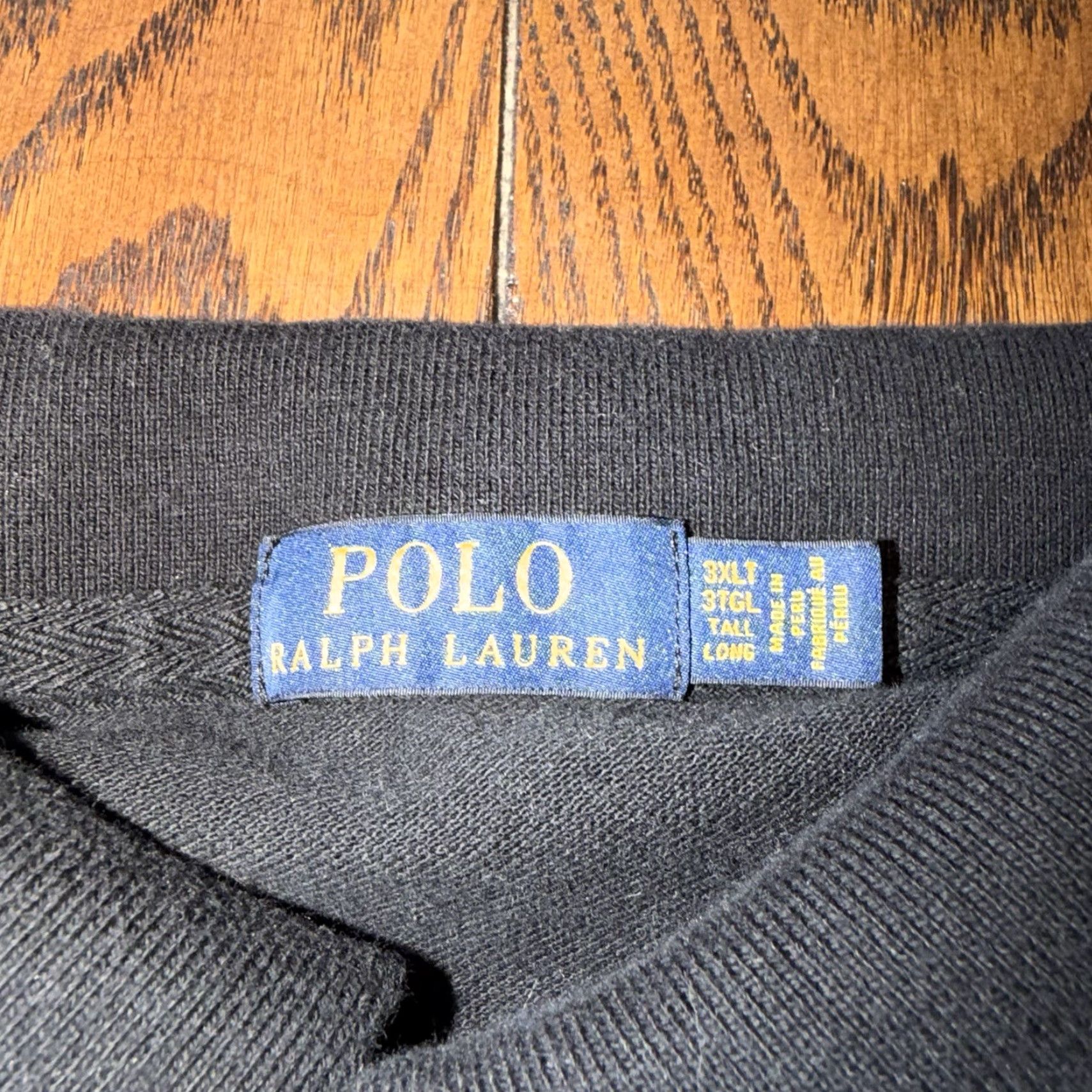Ralph Lauren Polo Ralph Lauren Shirt Mens 3XLT Black White Big Pony 3 Golf Rugby Size US XXL / EU 58 / 5 - 3 Thumbnail