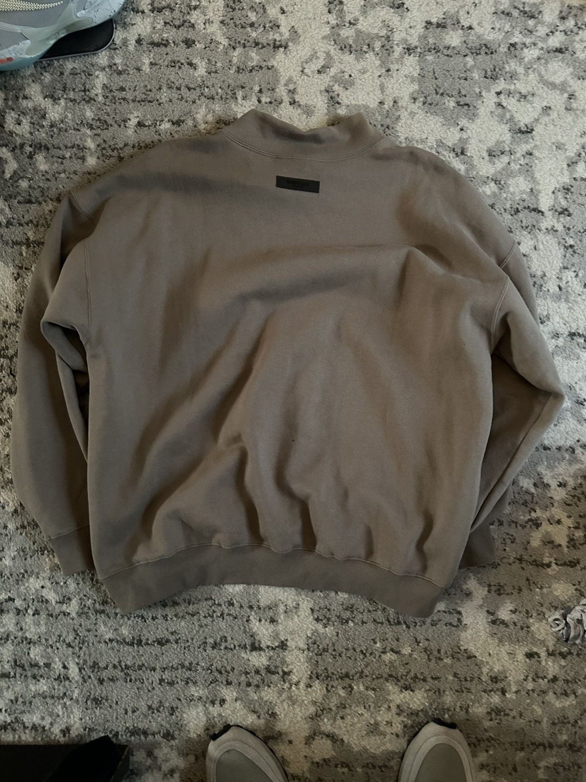 Essentials × Fear of God Fear of God Essentials Mockneck Crewneck Sweatshirt Size US XL / EU 56 / 4 - 2 Thumbnail