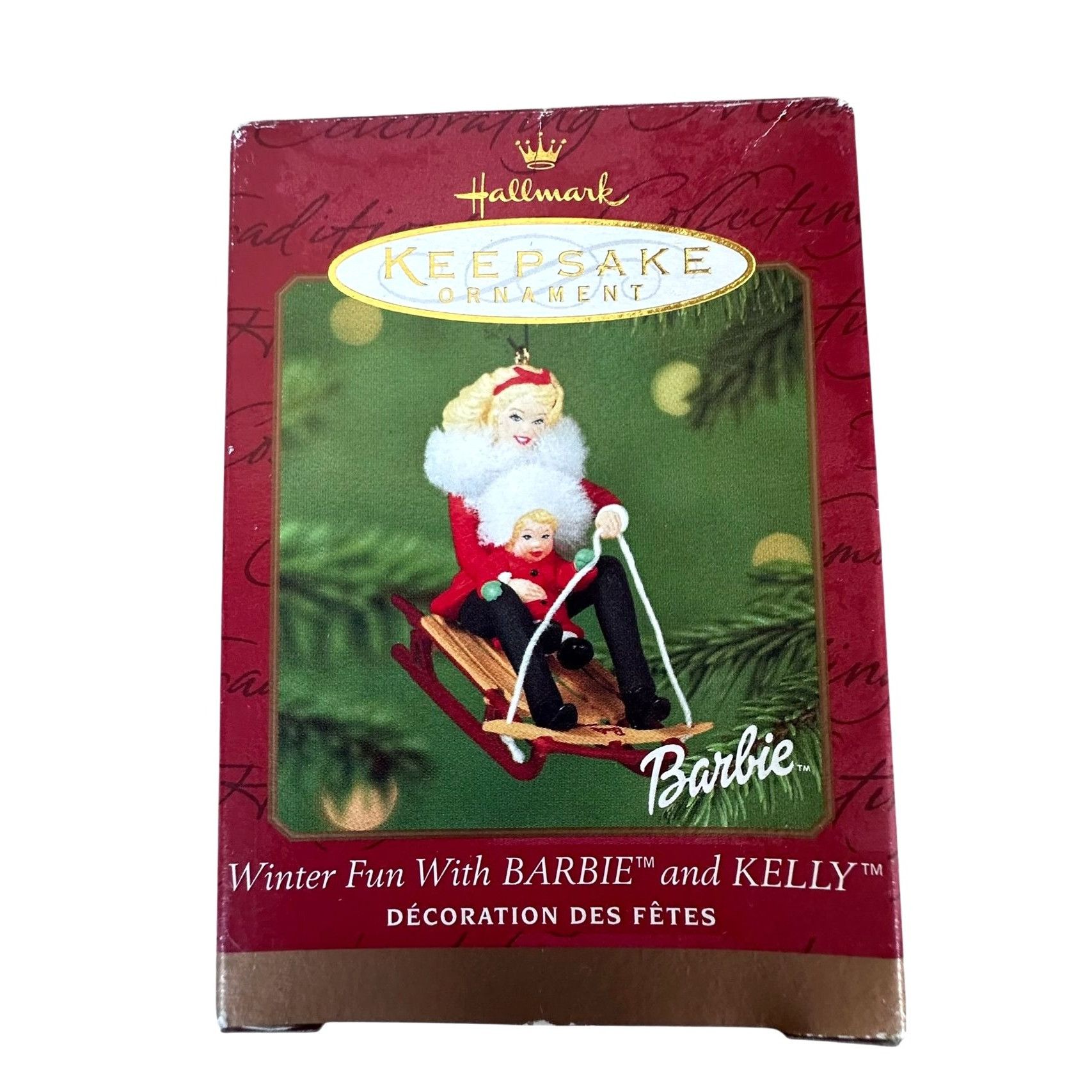 Other Hallmark Keepsake Winter Fun With Barbie Kelly 1999 Christm Size ONE SIZE - 8 Thumbnail