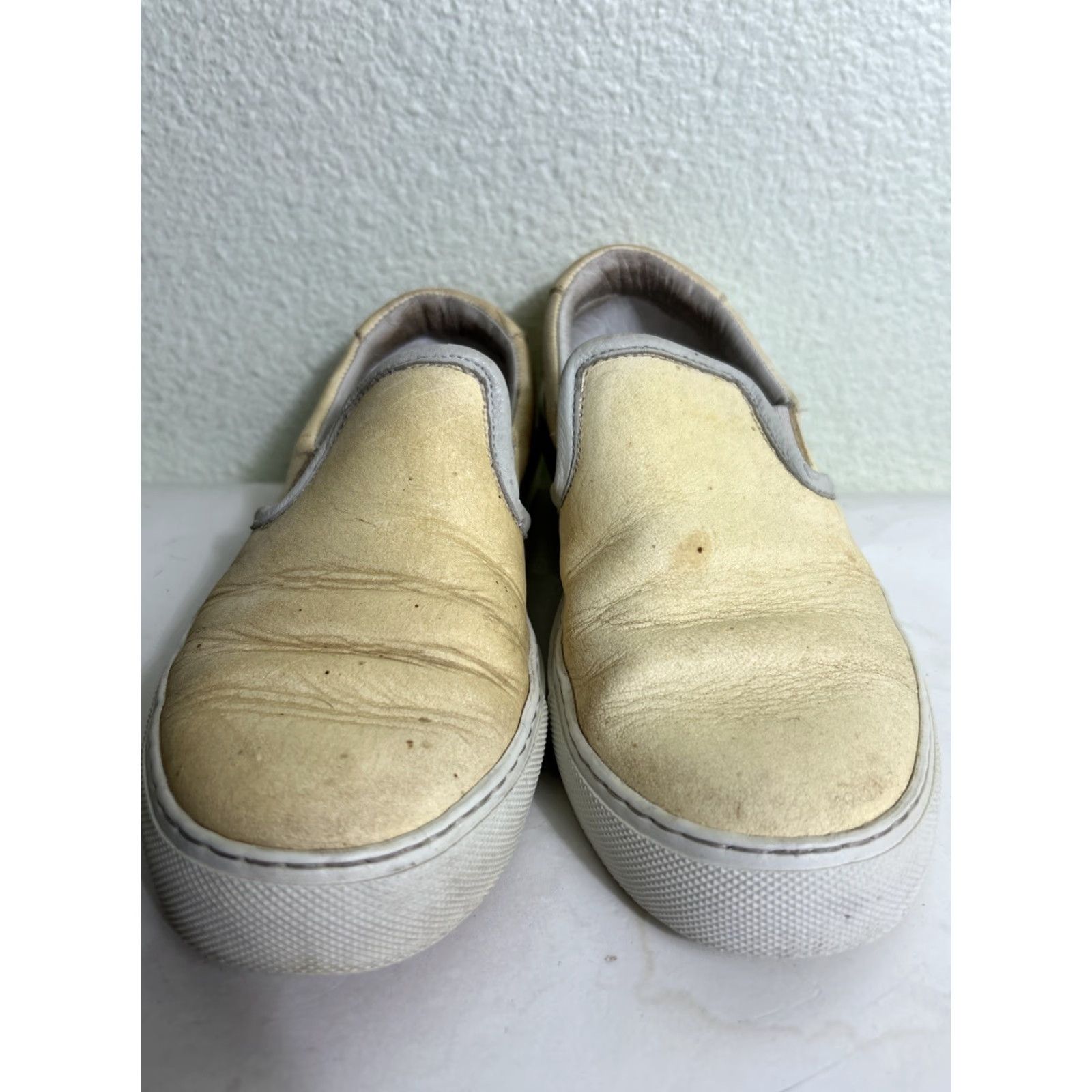 Diemme Diemme Footwear Womens Slip On Sneaker Garda Leather Taupe Beige Size 39 US 8 Womens Sneaker Casual Shoes Size US 8 / IT 38 - 7 Thumbnail