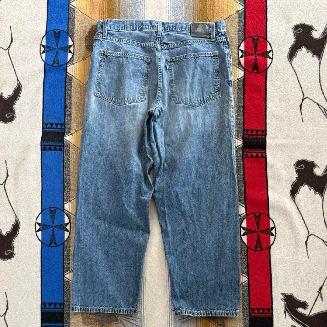 Levi's VINTAGE Levi’s Silvertab Baggy Denim Jeans 36x30 Wide-Leg Blue Men N/A Mens Grunge Skater Y2K Size US 36 / EU 52 - 2 Thumbnail