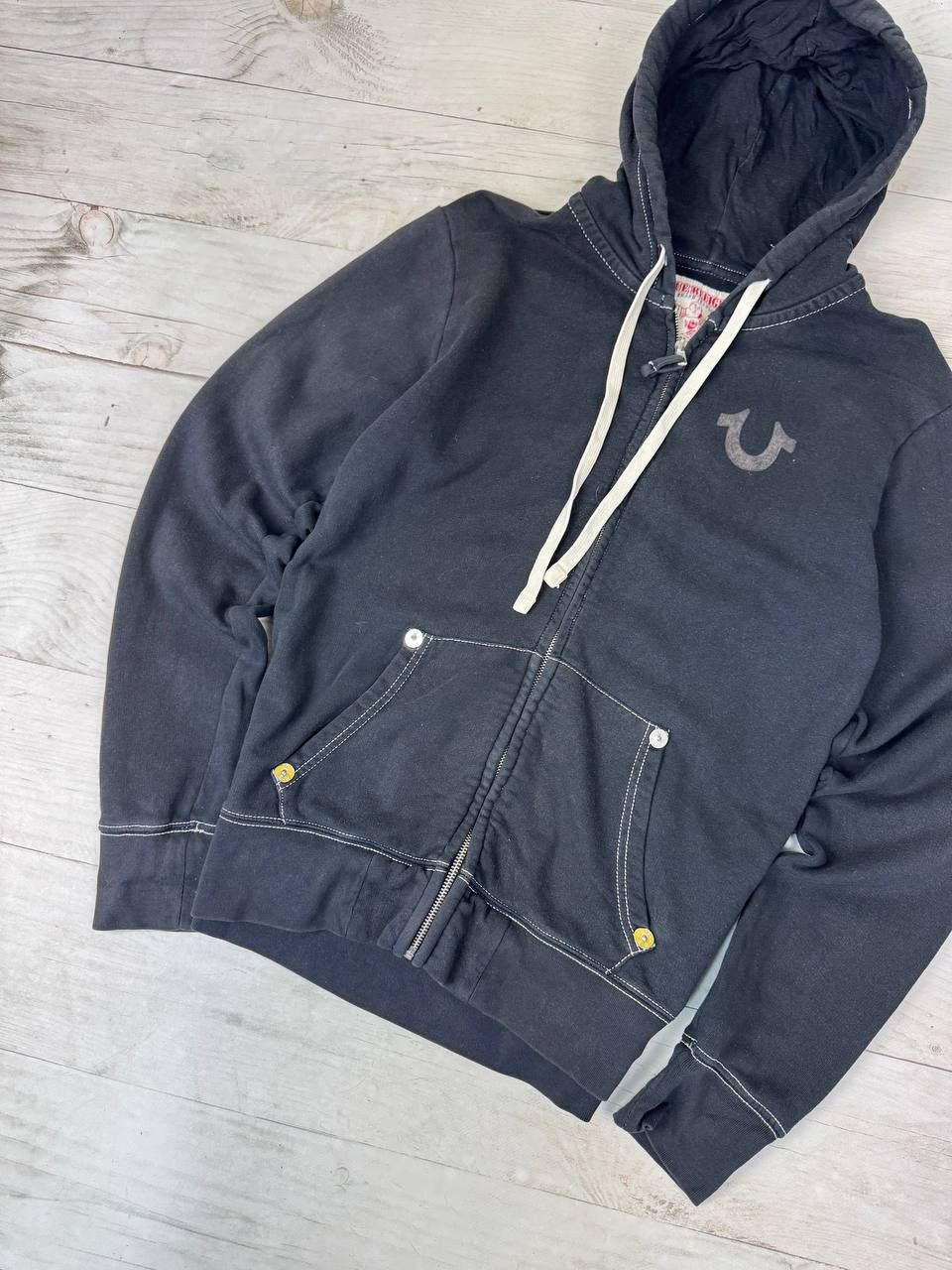 Other Vintage True Religion Big Logo Hoodie Zip Up Japan Size US S / EU 44-46 / 1 - 4 Thumbnail