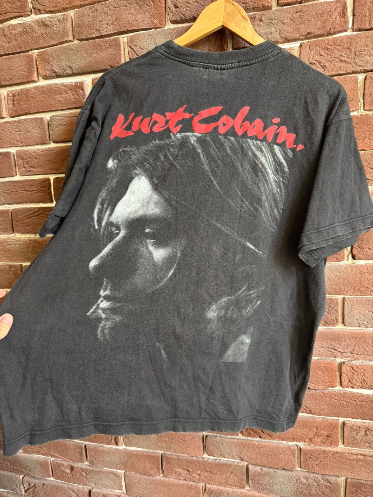 Band Tees Vintage 90s Nirvana Kurt Cobain Buddhist Grunge Band T shirt Size US L / EU 52-54 / 3 - 5 Thumbnail
