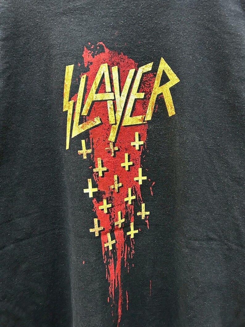 Band Tees Vintage 2000s Slayer tshirt size 2XL Size US XXL / EU 58 / 5 - 5 Thumbnail