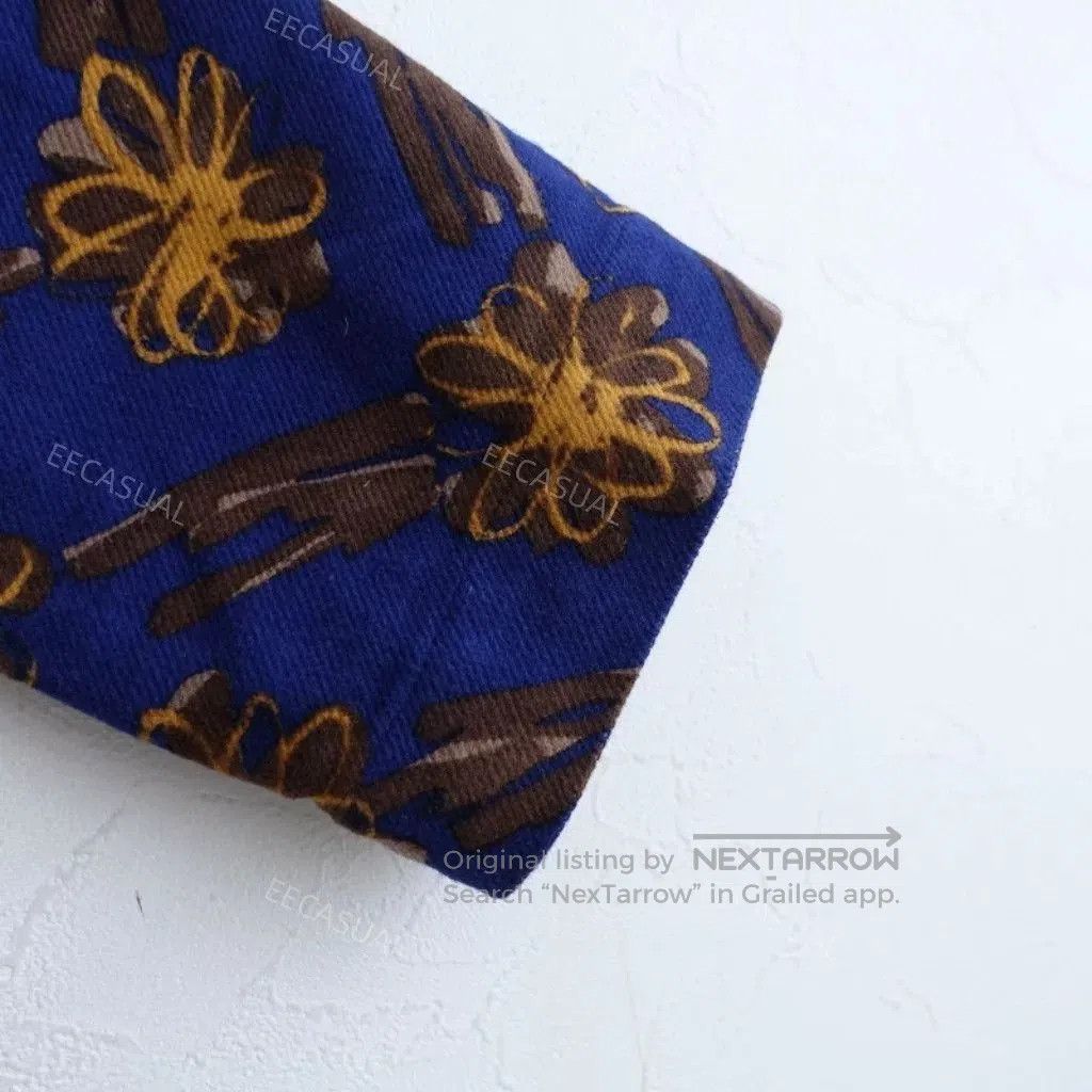 45rpm Floral Corduroy Pullover Top. Size XS / US 0-2 / IT 36-38 - 3 Thumbnail