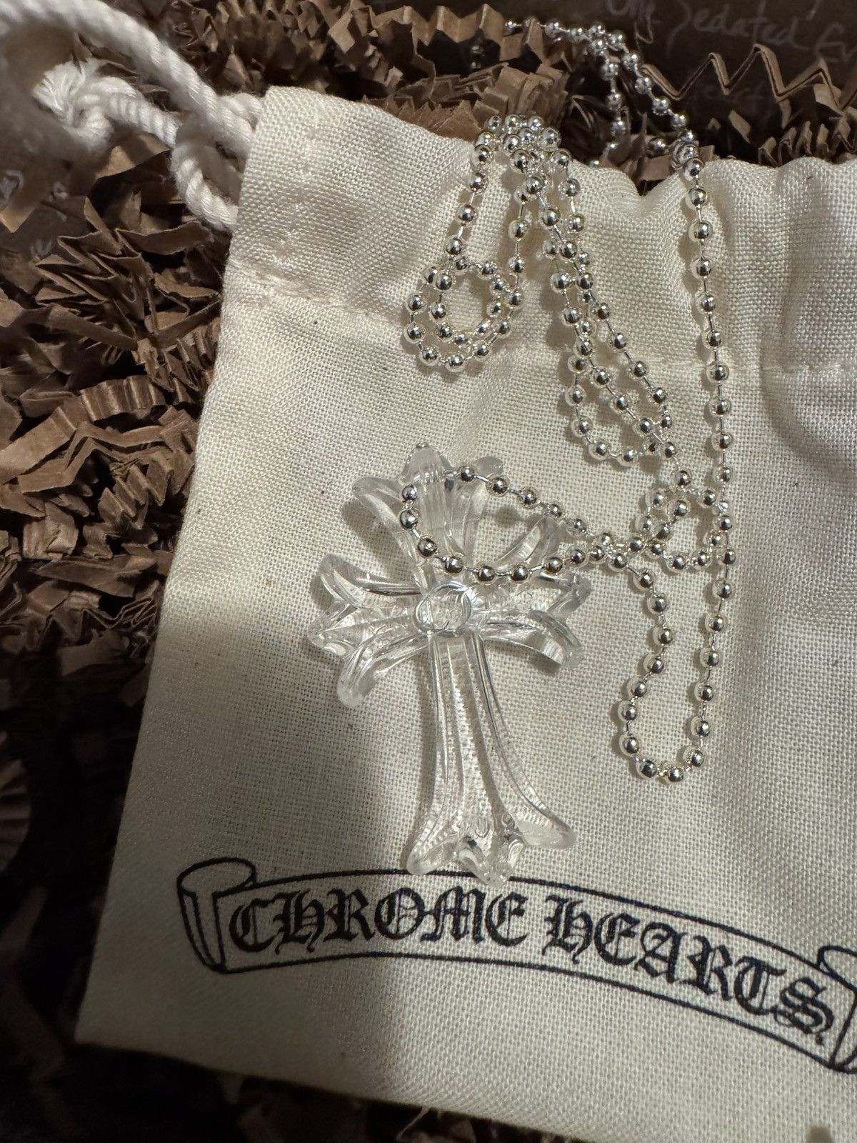 Chrome Hearts Chrome Hearts Silicone CH Cross Clear Size ONE SIZE - 3 Thumbnail