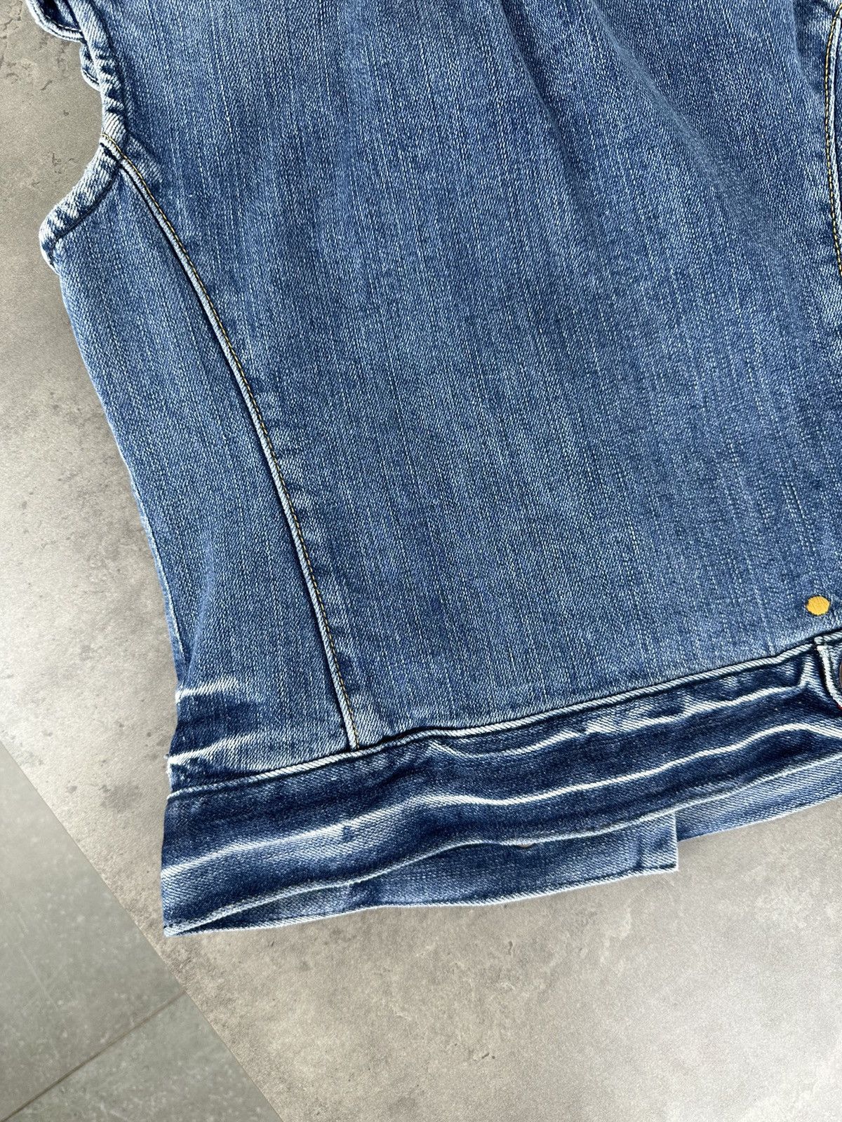 Miss Sixty Miss Sixty Denim Vest Size M / US 6-8 / IT 42-44 - 10 Thumbnail
