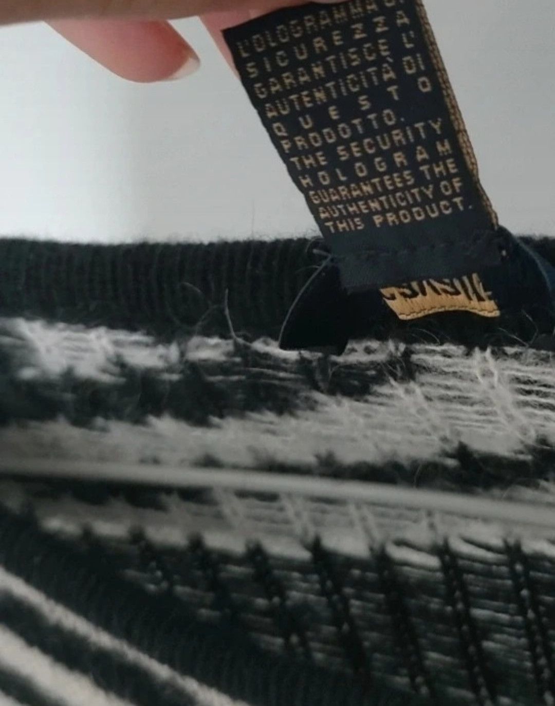 Roberto Cavalli Black wool sweather moher Roberto Cavalli size S Size S / US 4 / IT 40 - 4 Thumbnail