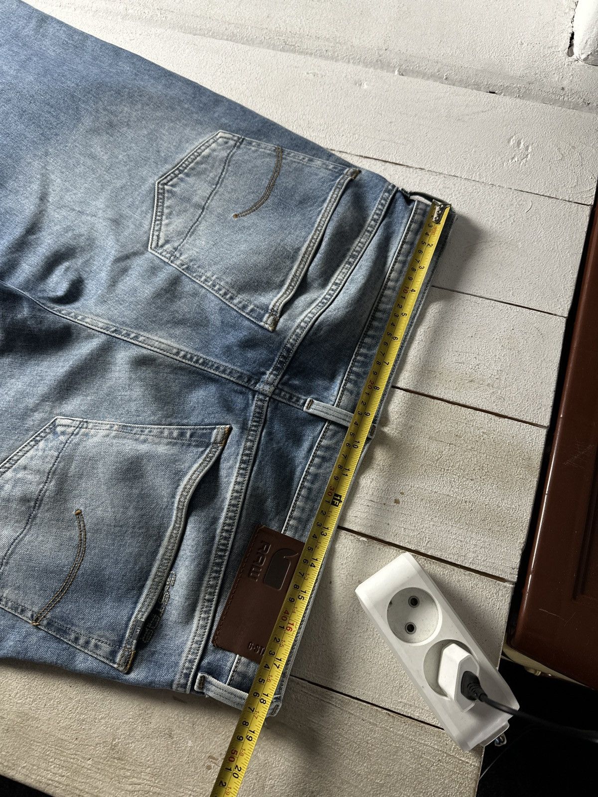 G-Star 🚨PUNK G STAR OPIUM 96 BLUE MENS JEANS Y2k BIKER Size US 36 / EU 52 - 16 Thumbnail