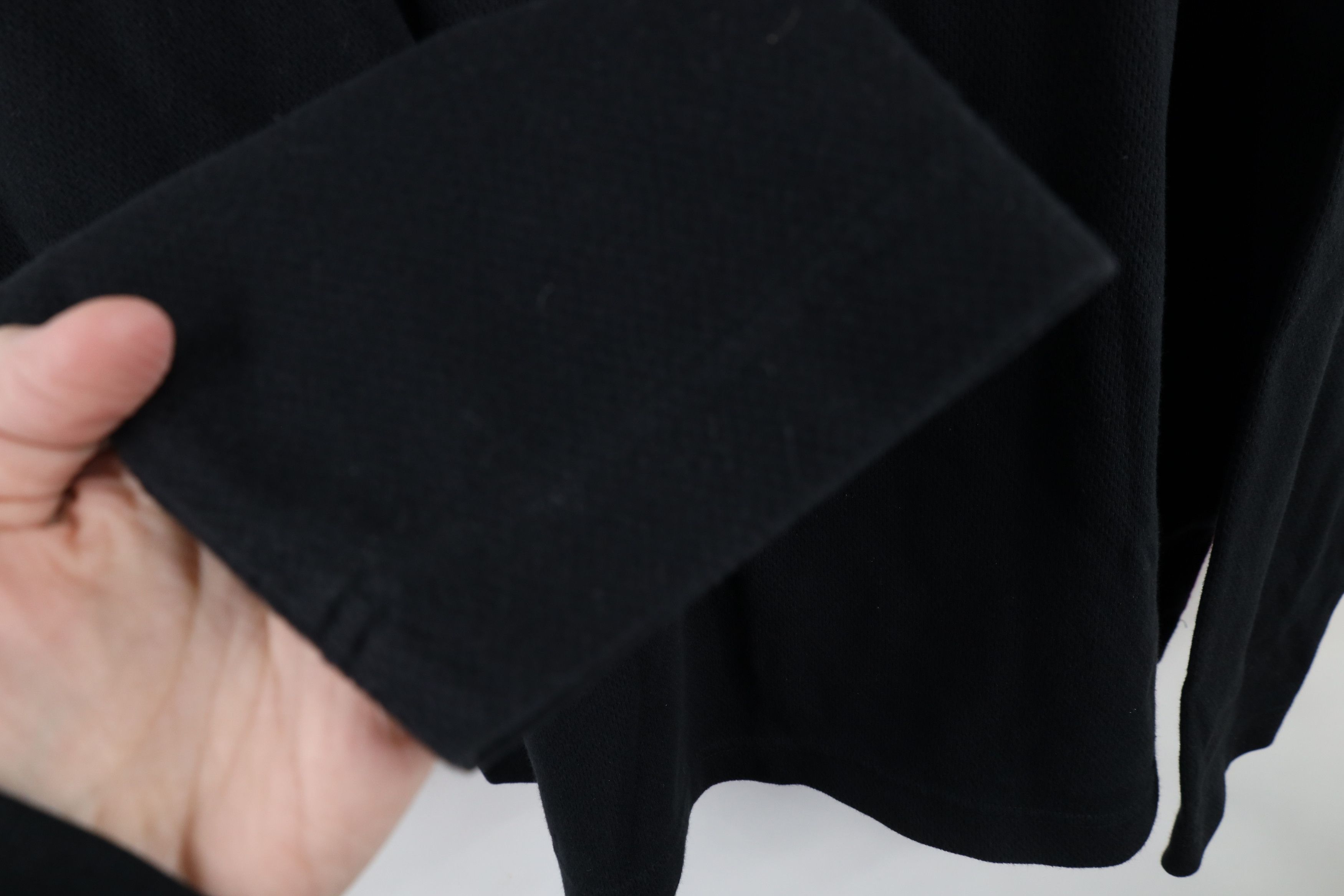 Lands' End × Vintage Vintage Lands End Thermal Knit Half Zip Sweater Black Size US L / EU 52-54 / 3 - 4 Thumbnail